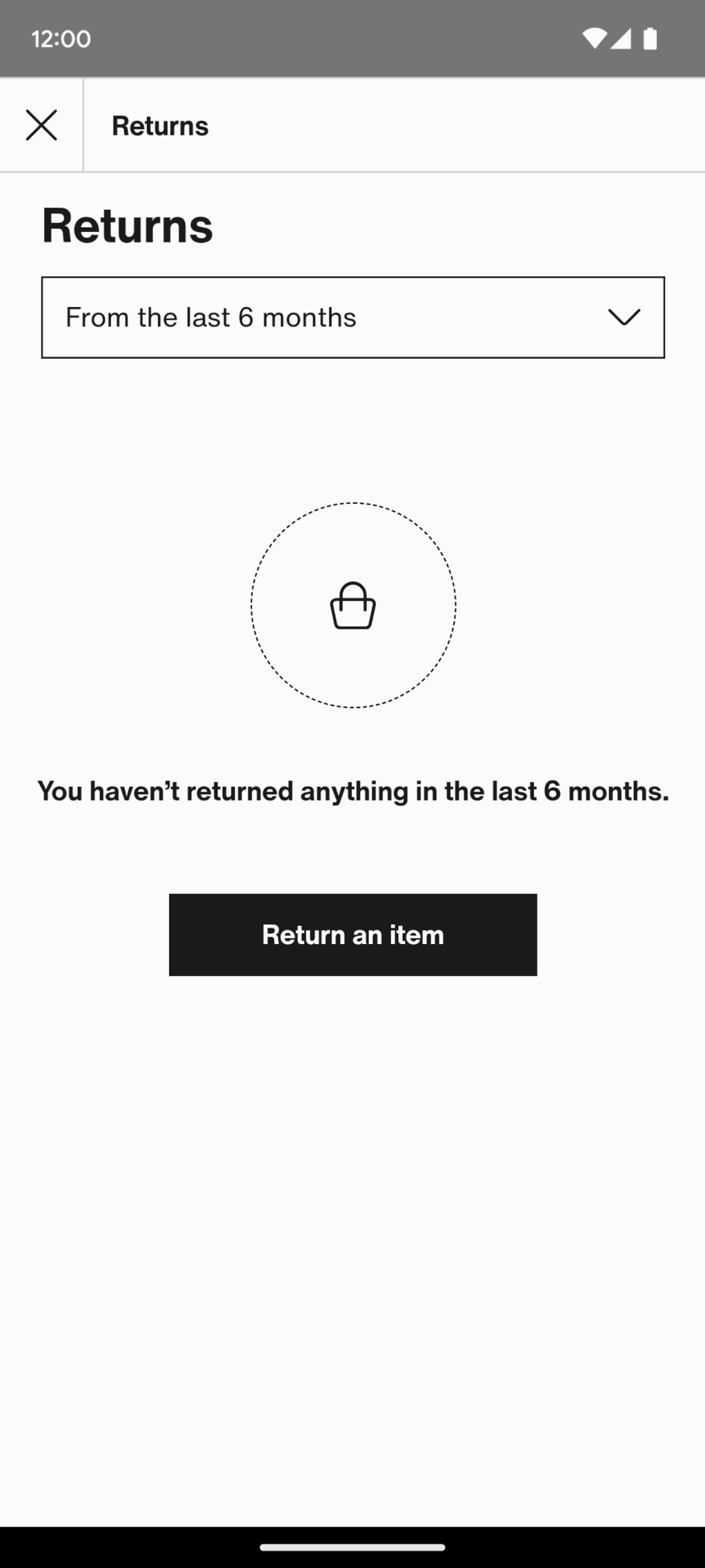 Zalando Android Shopping interface screenshot 16