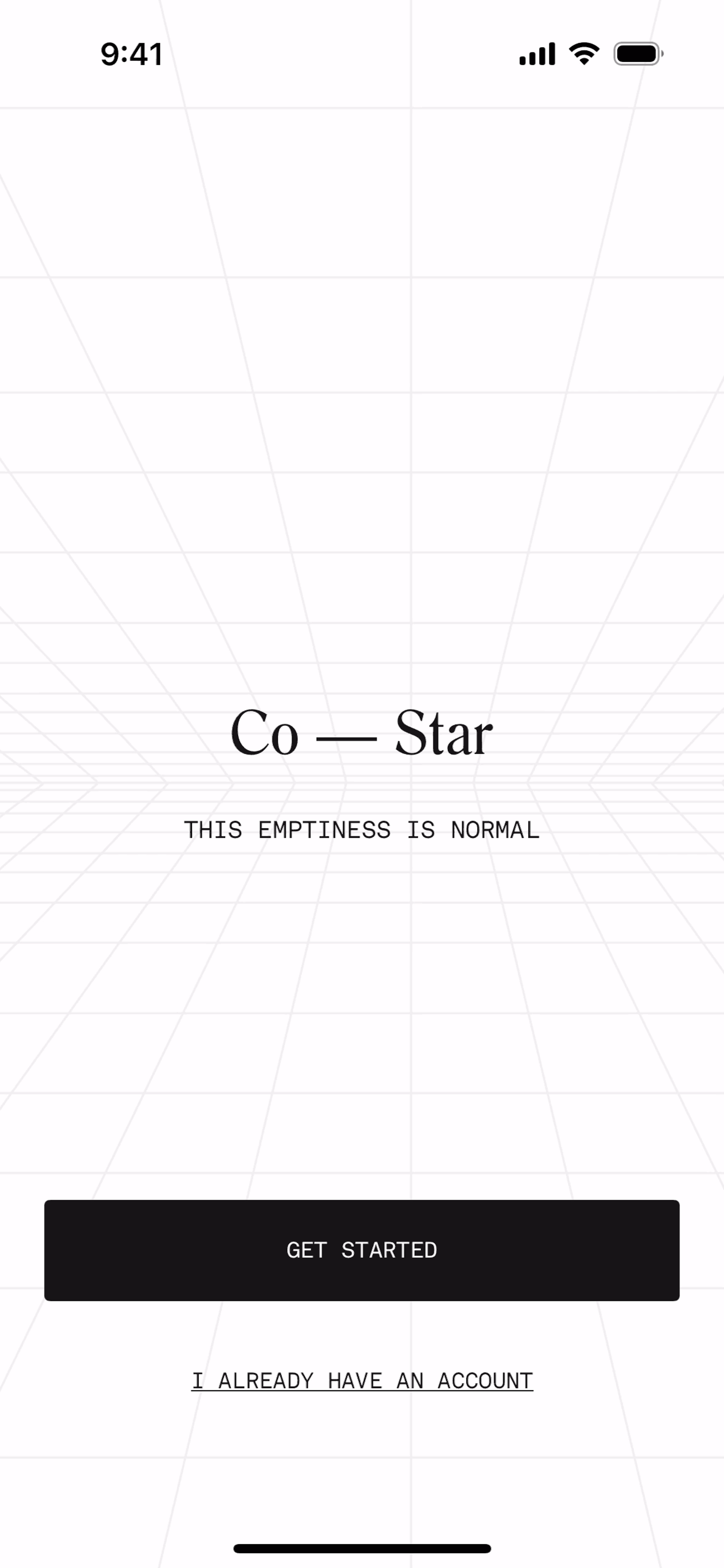 Co–Star iOS Lifestyle interface screenshot 4