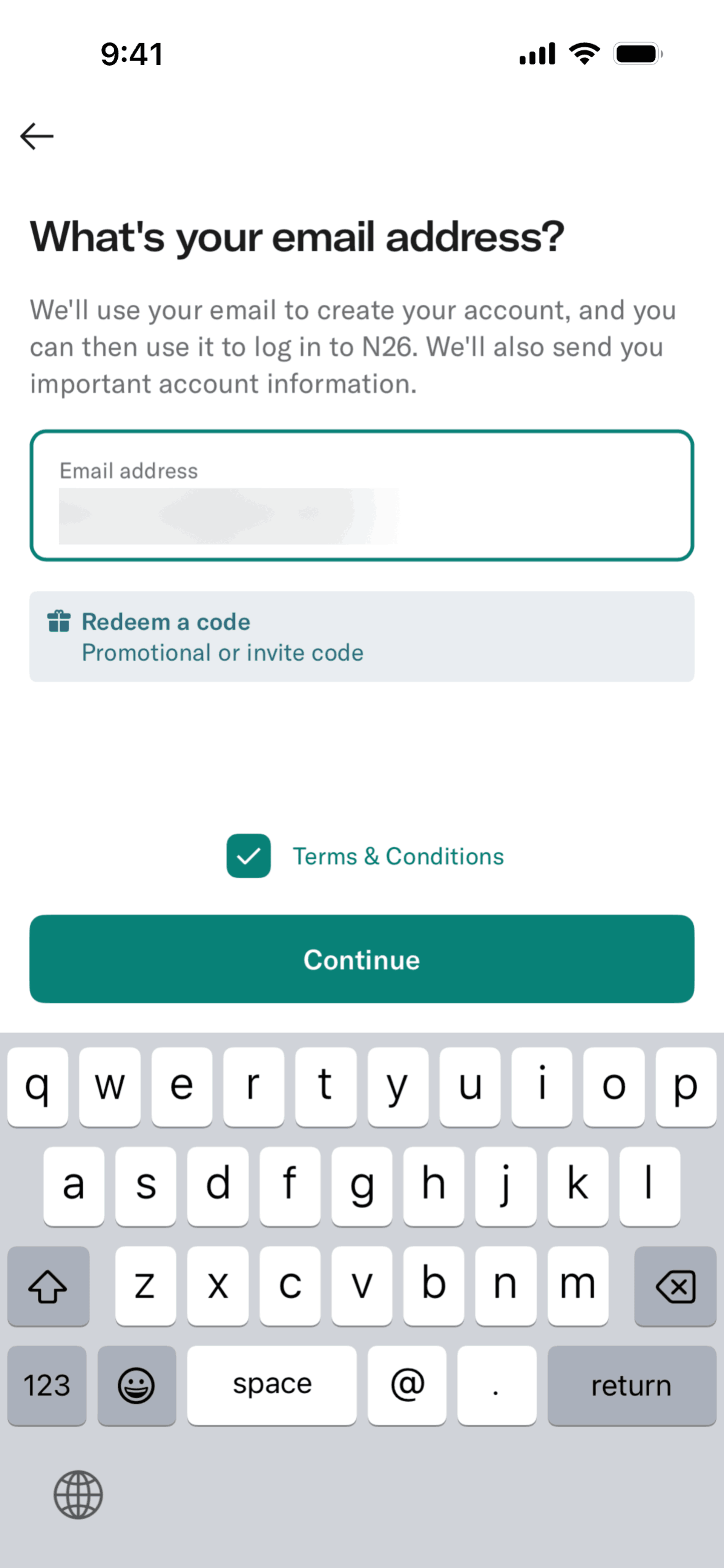 N26 iOS Finance interface screenshot 5