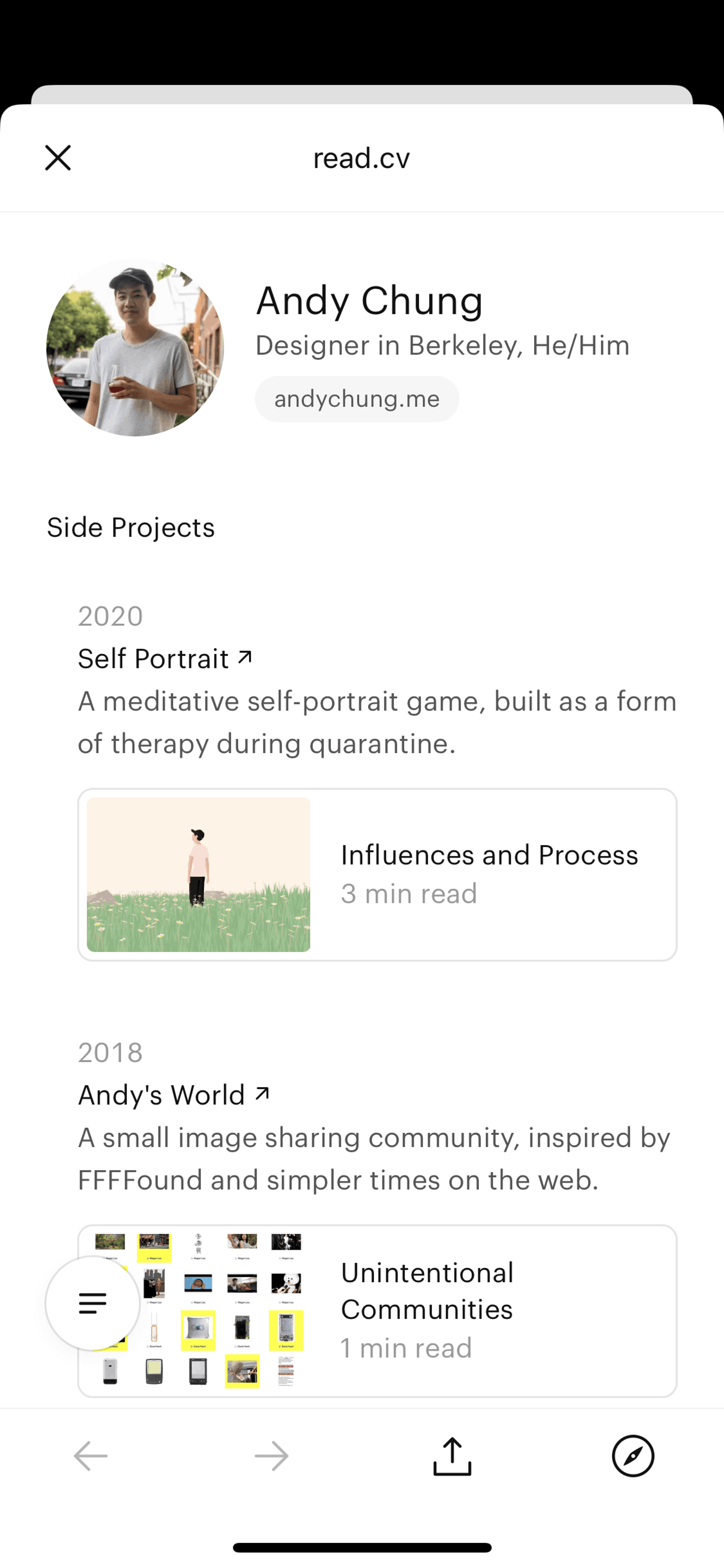 Posts iOS Social Networking interface screenshot 14
