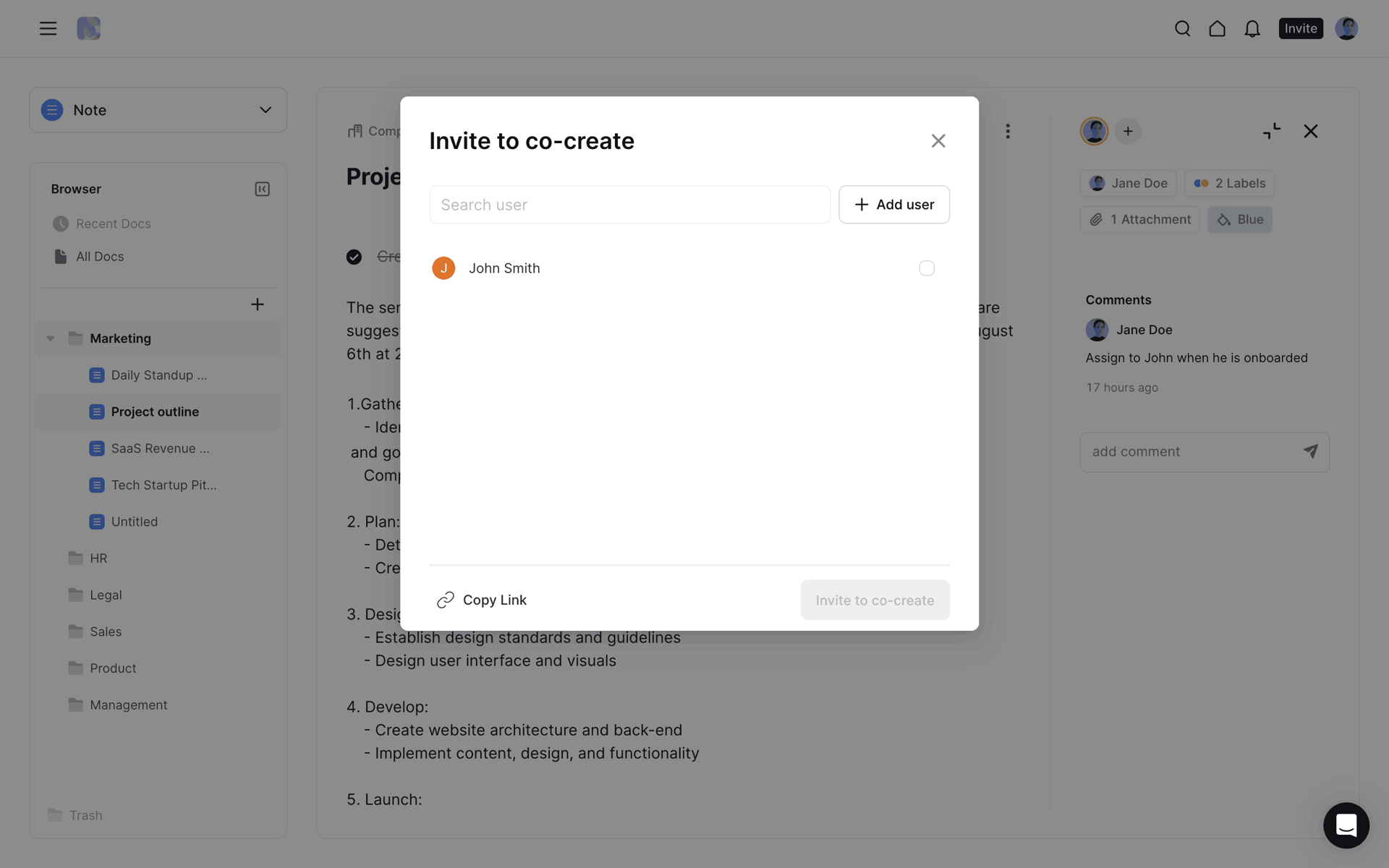 Frame Web AI interface screenshot 21