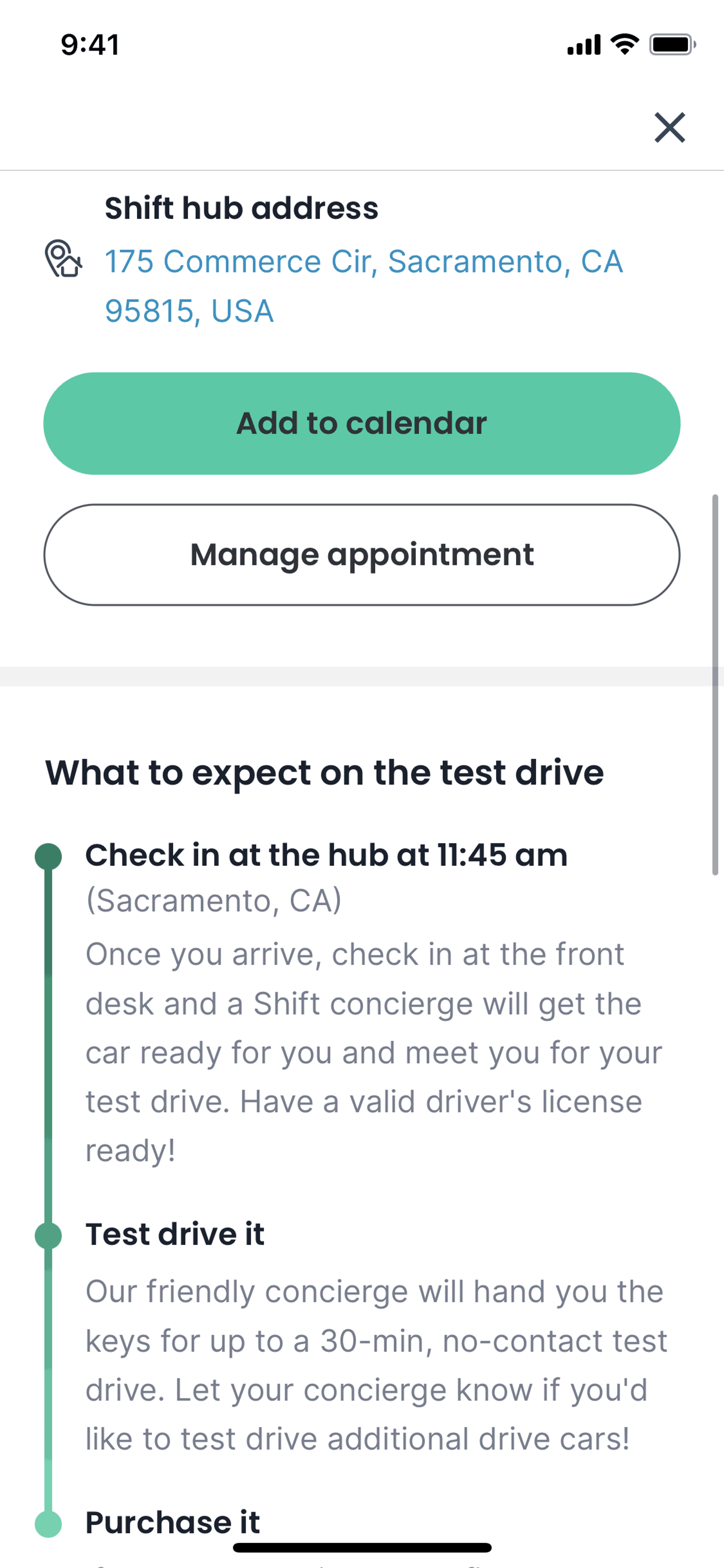 Shift iOS Shopping interface screenshot 9
