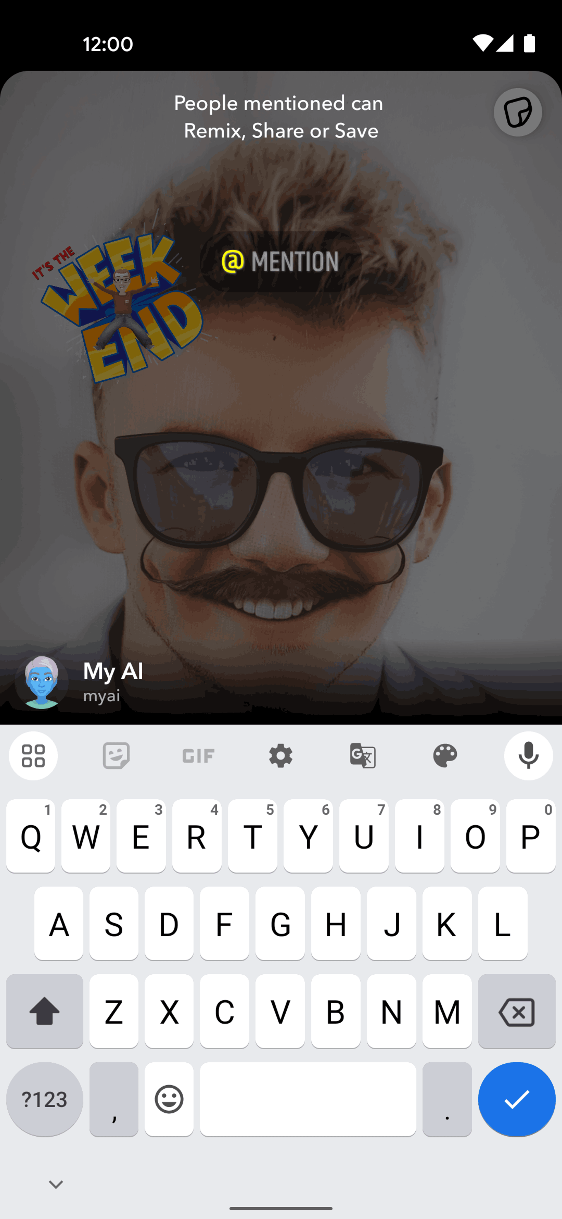 Snapchat Android Social Networking interface screenshot 10