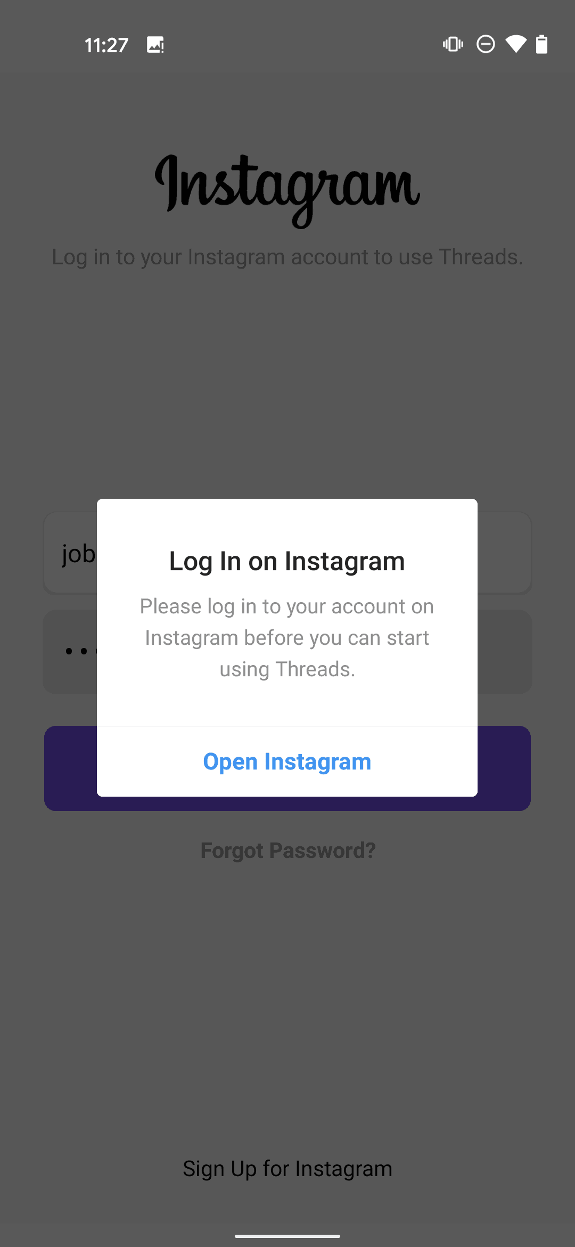 Threads Android Social Networking interface screenshot 9