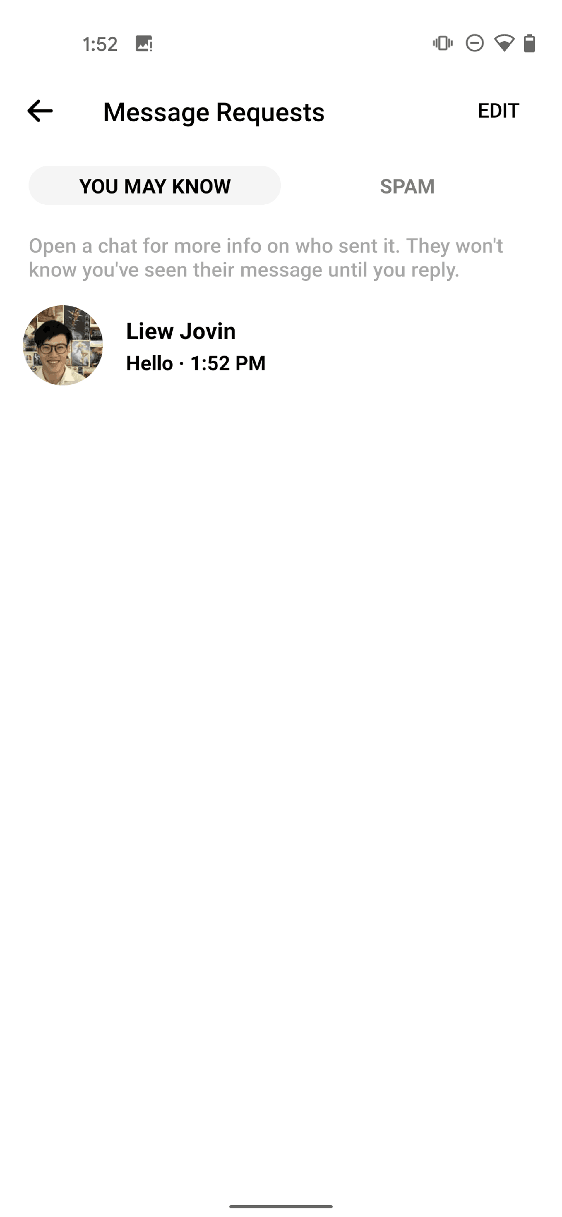 Messenger Android Social Networking interface screenshot 20