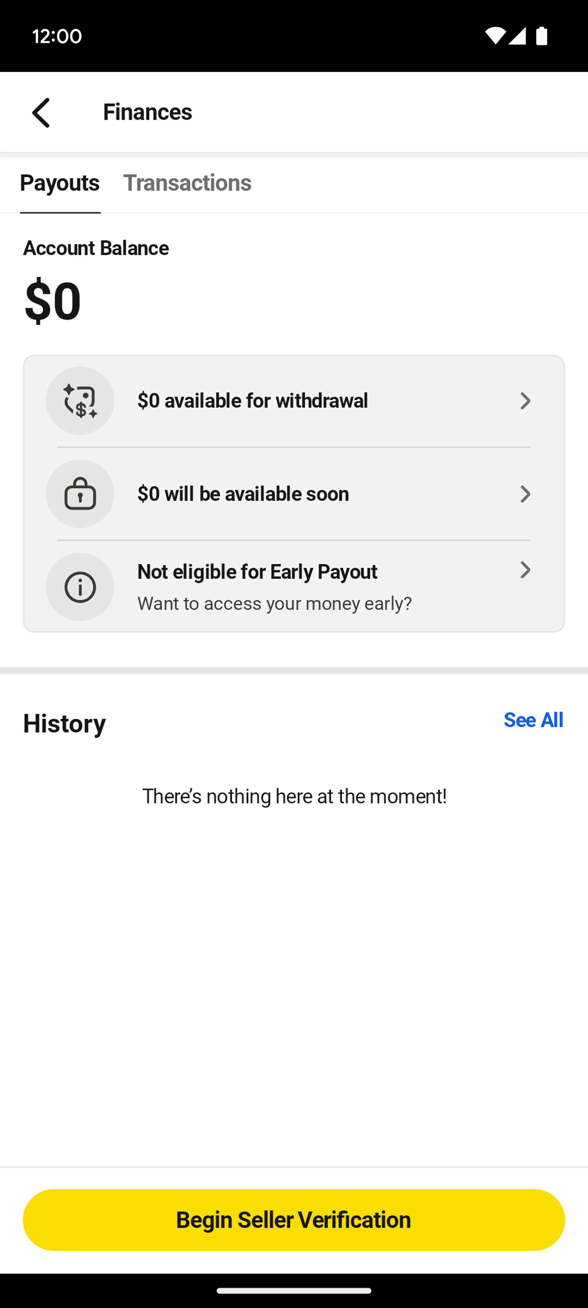 Whatnot Android Shopping interface screenshot 17