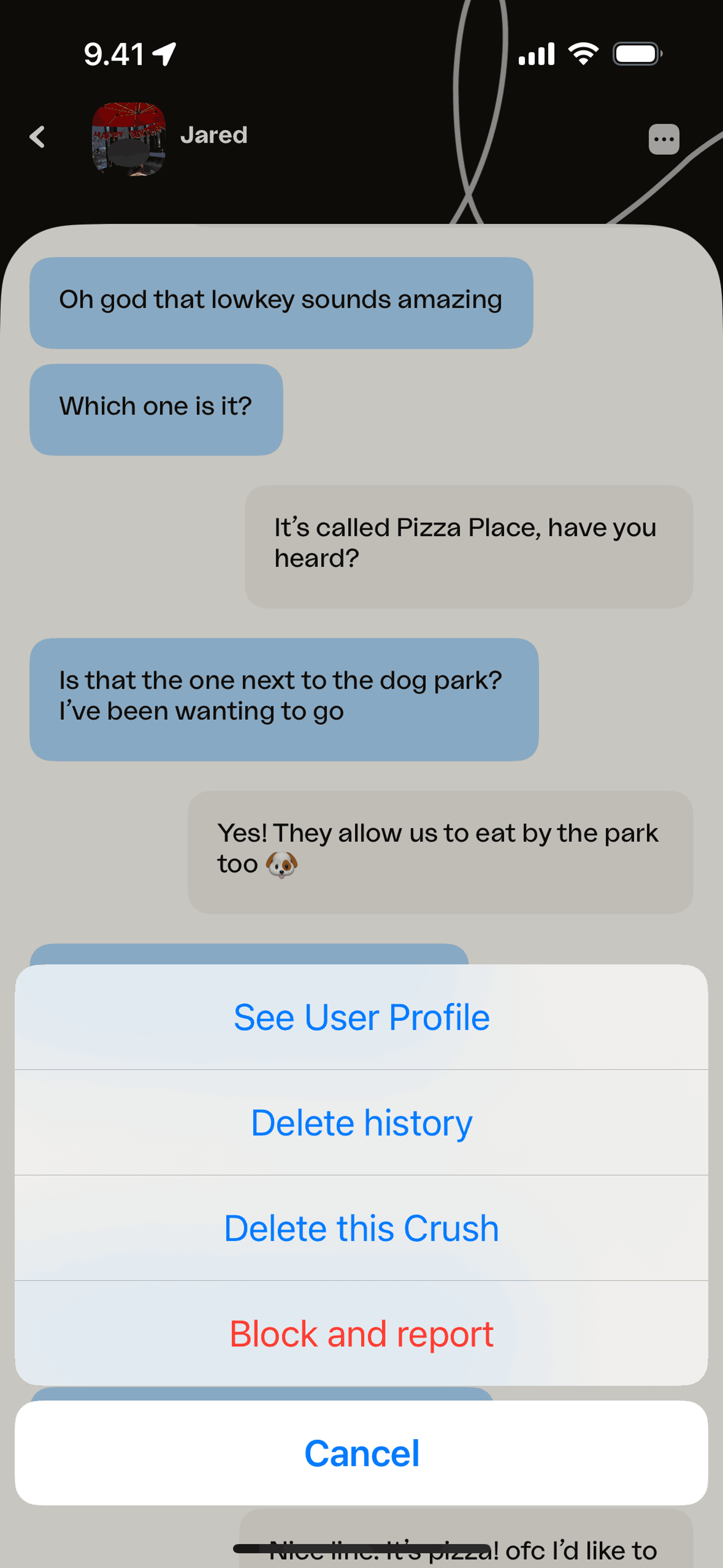 happn iOS Lifestyle interface screenshot 11