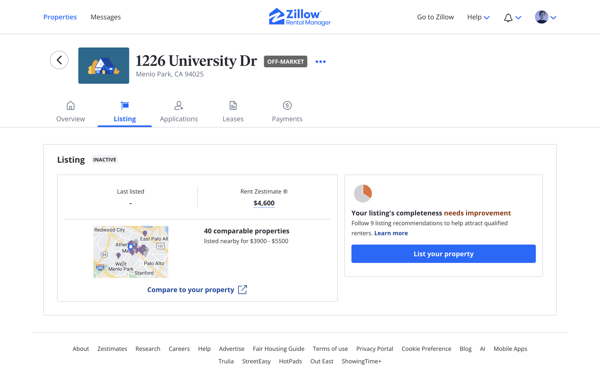 Zillow Web Real Estate interface screenshot 23