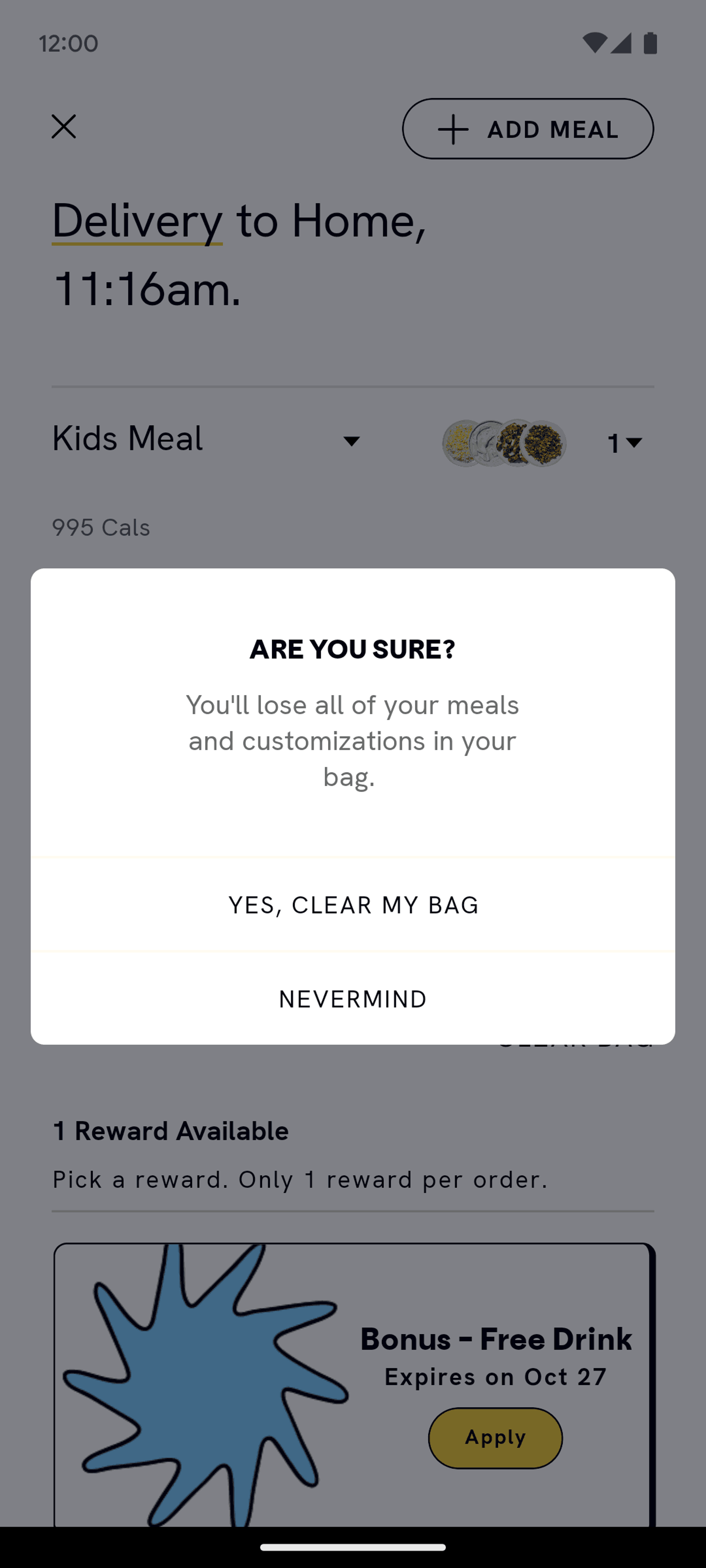 CAVA Android Food & Drink interface screenshot 22