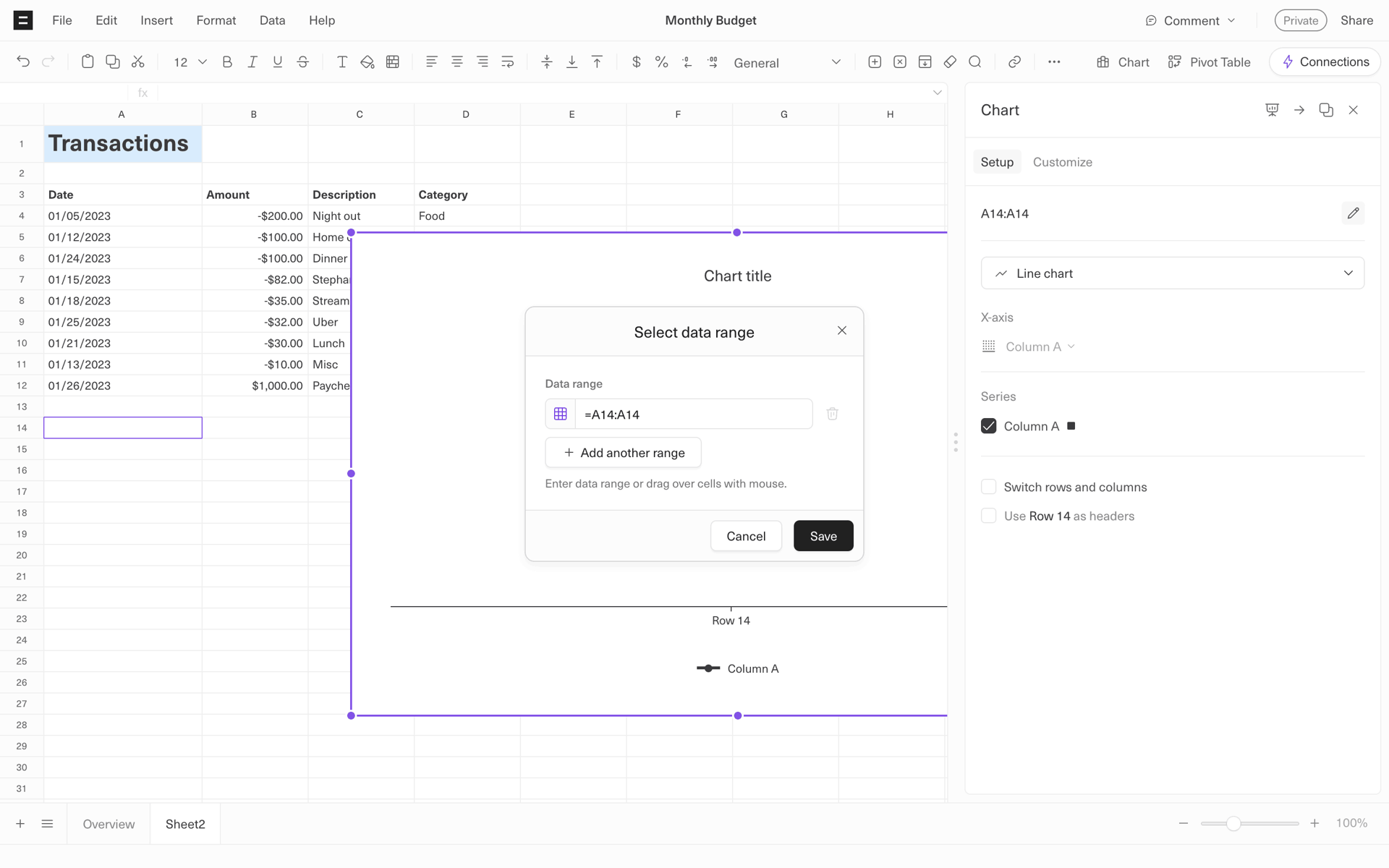 Equals Web Business interface screenshot 22