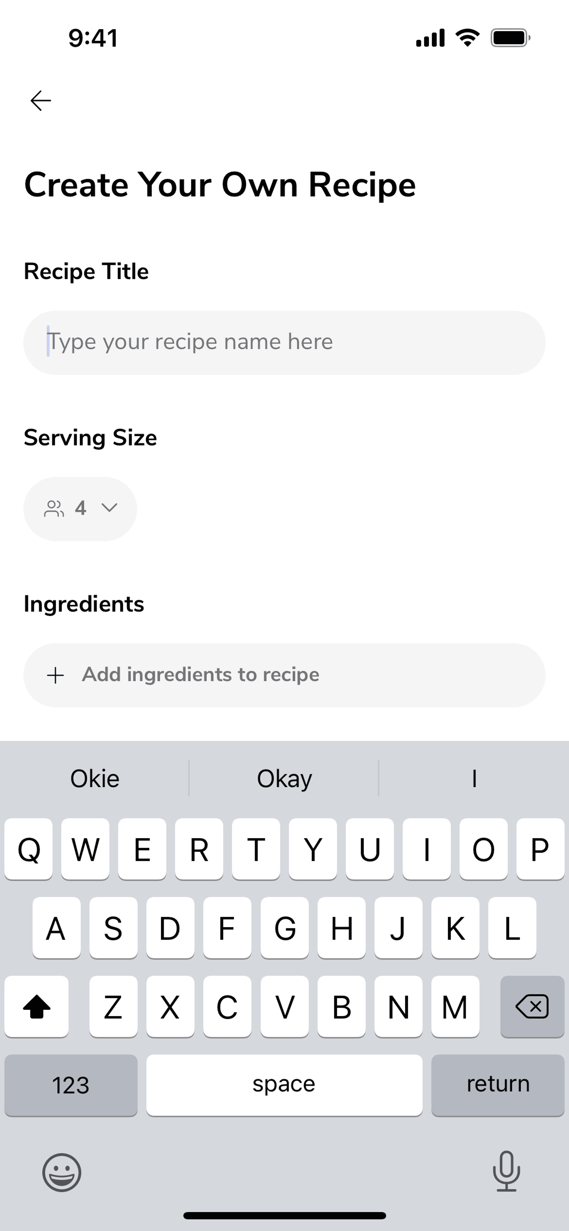 SideChef iOS Food & Drink interface screenshot 17