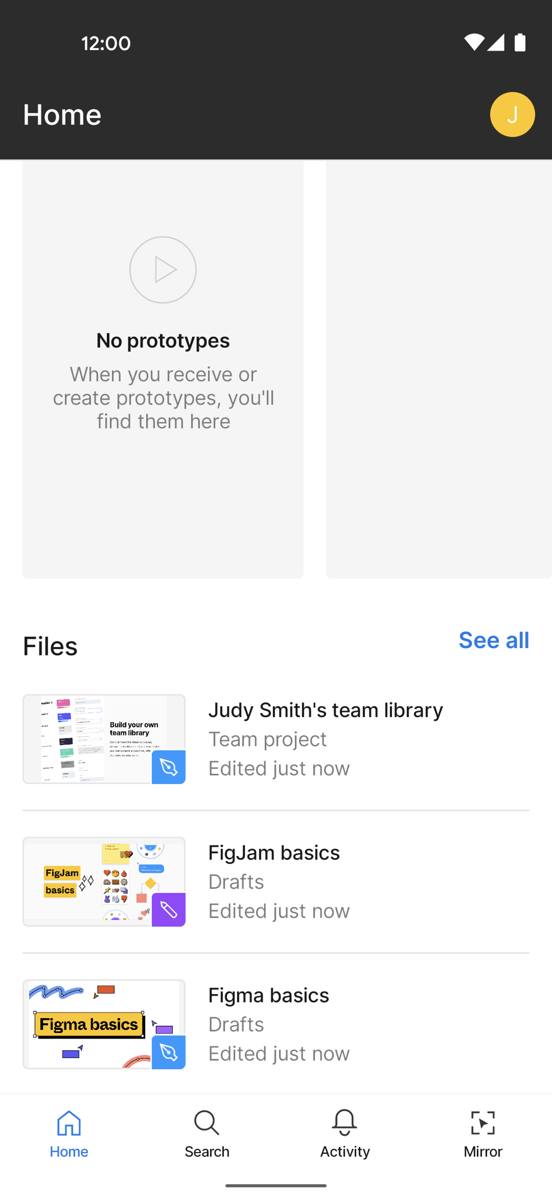 Figma Android Collaboration interface screenshot 7