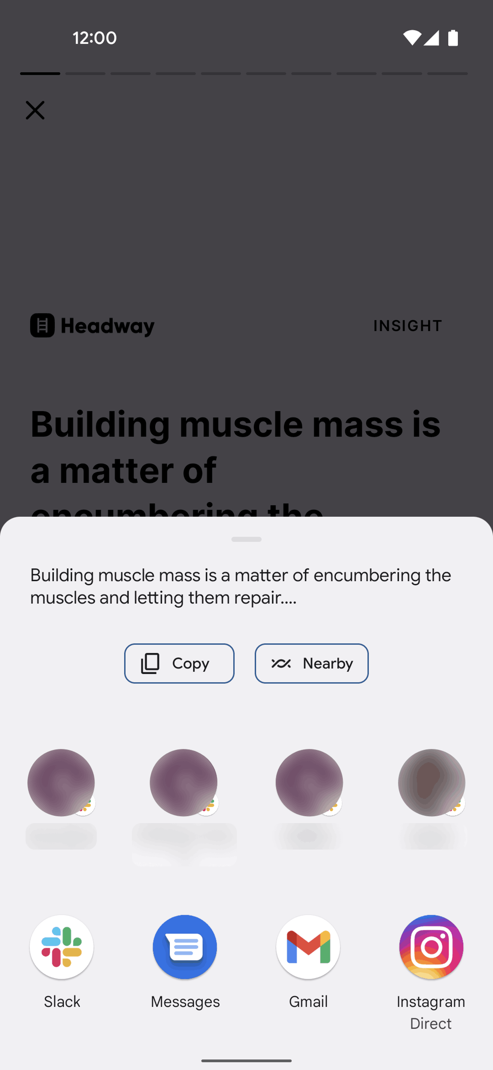 Headway Android Education interface screenshot 24