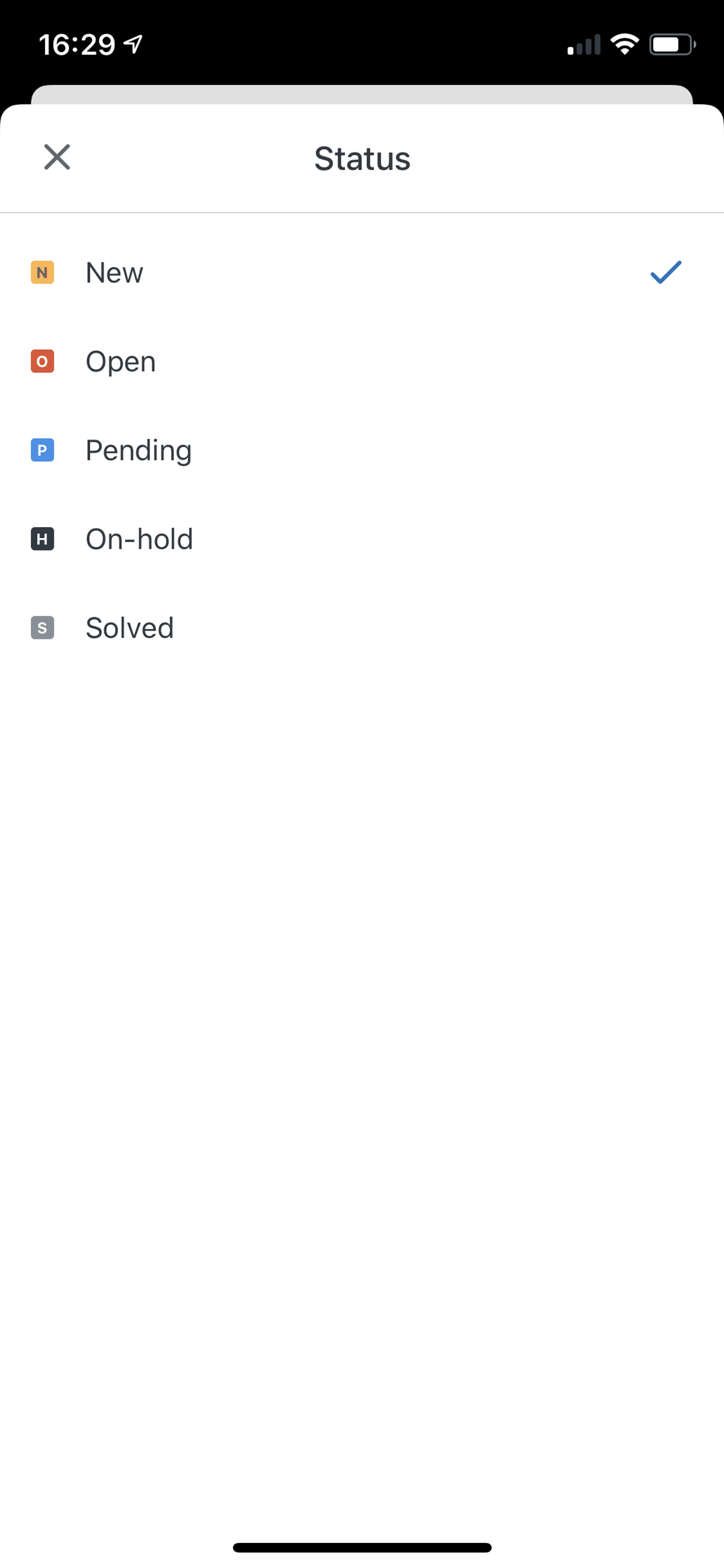 Zendesk Support iOS Business interface screenshot 15