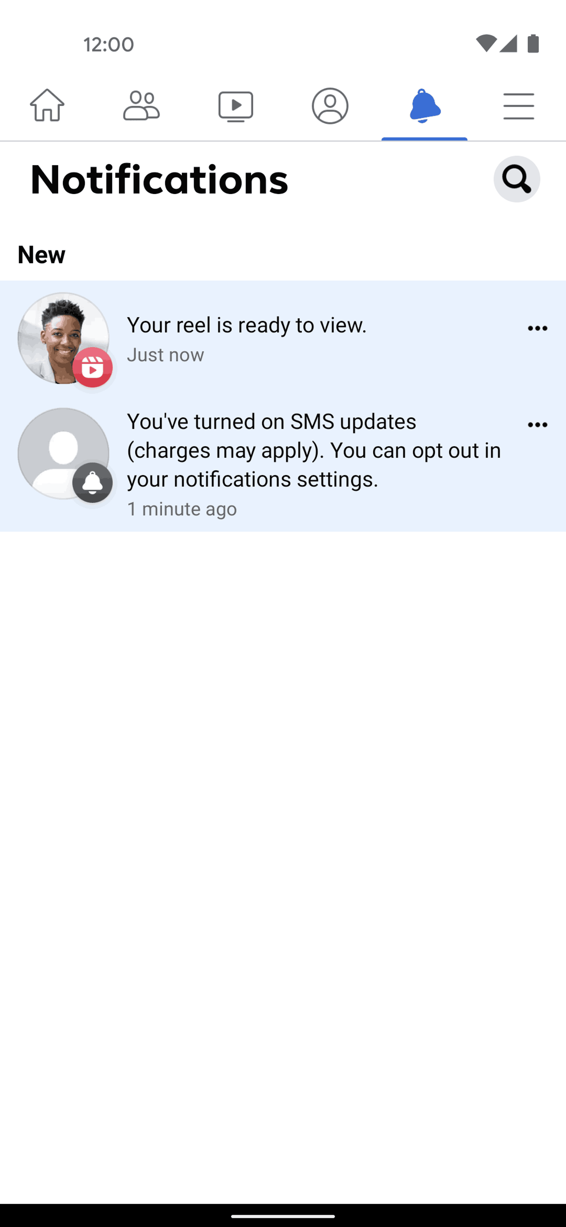Facebook Android Social Networking interface screenshot 4
