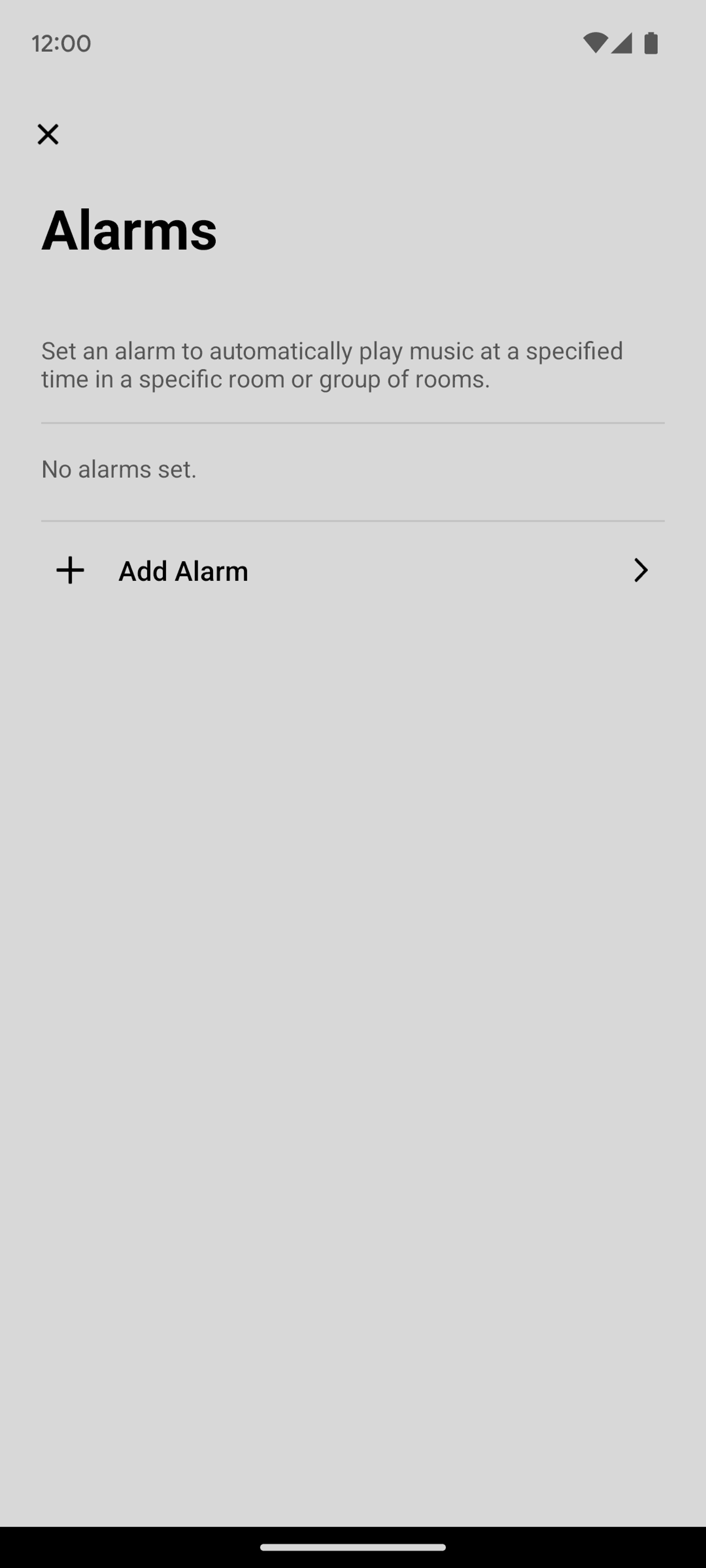 Sonos Android Music & Audio interface screenshot 11