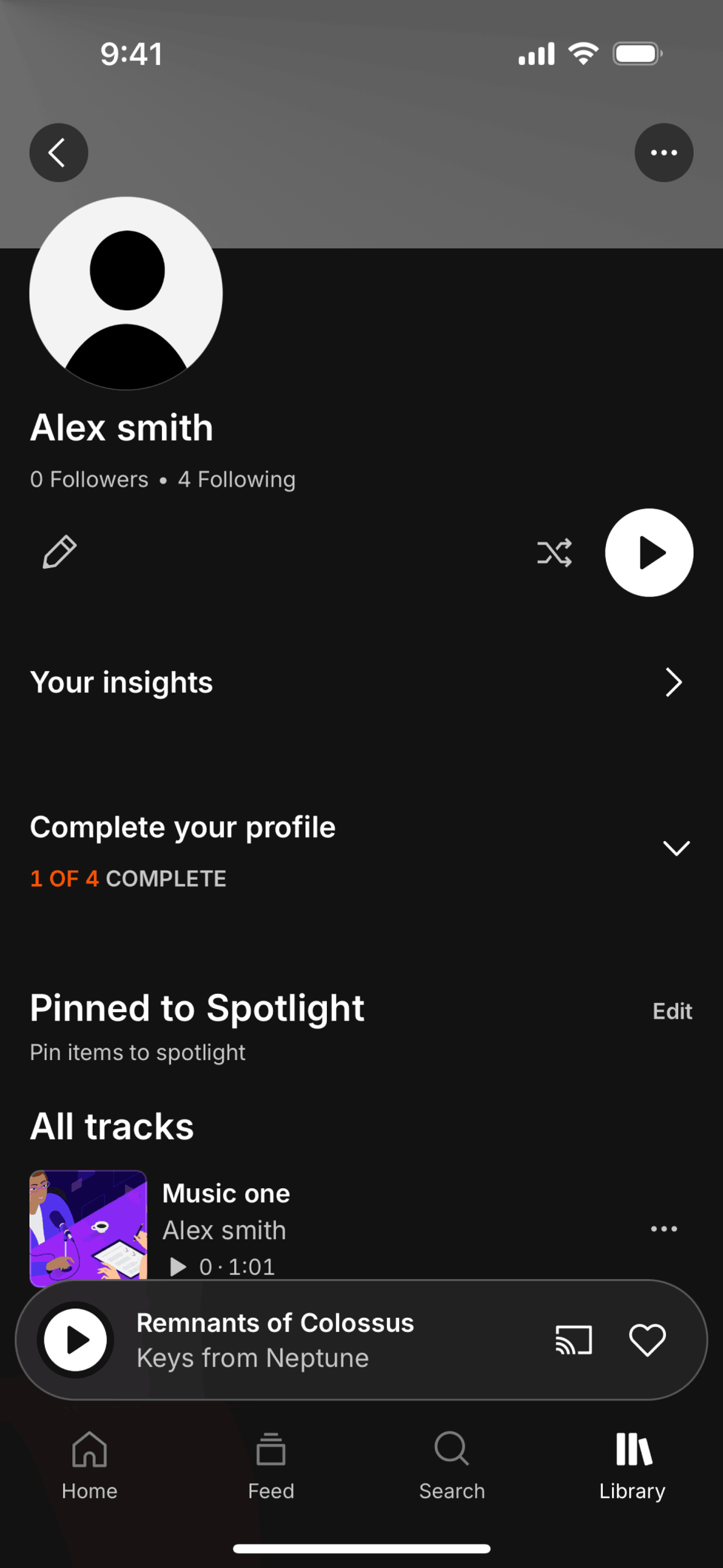 SoundCloud iOS Music & Audio interface screenshot 12