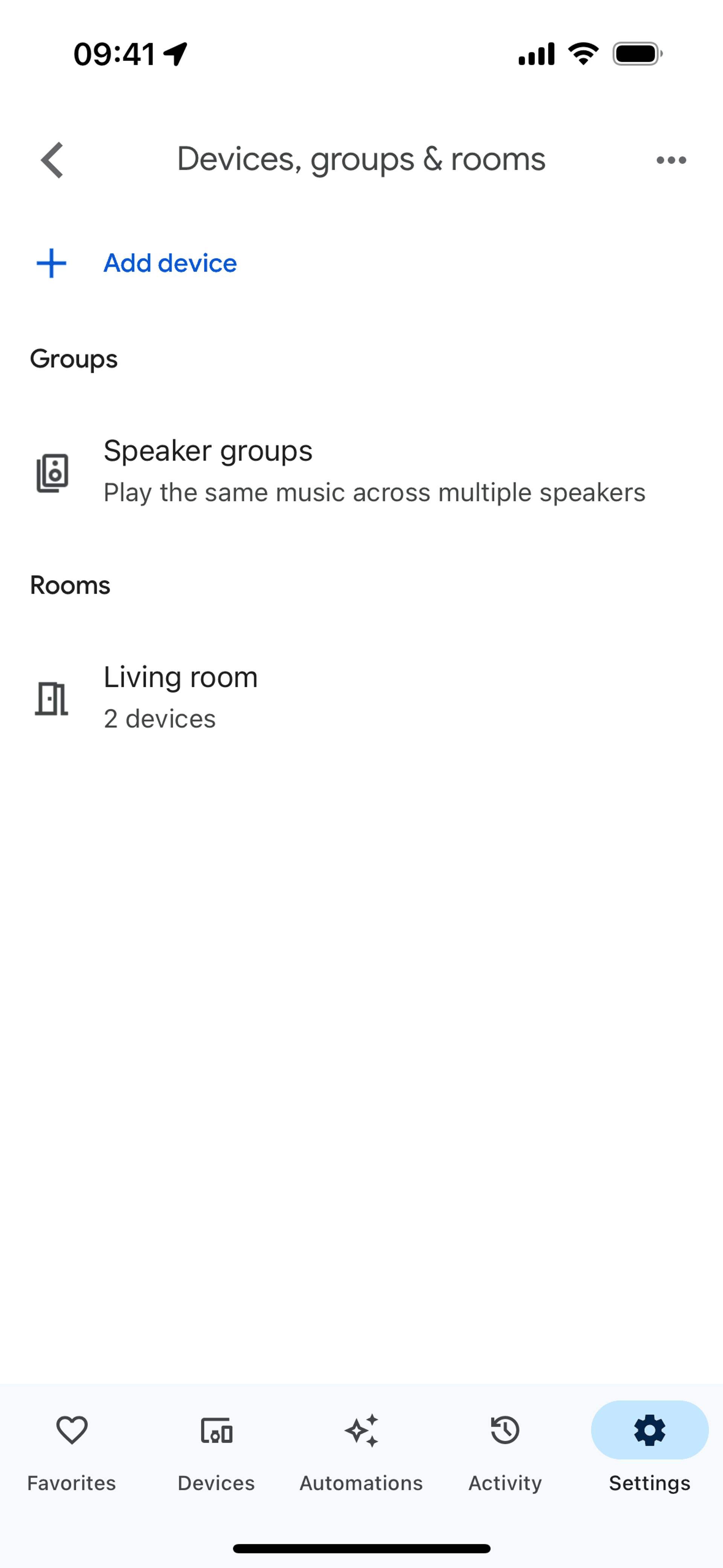Google Home iOS AI interface screenshot 5
