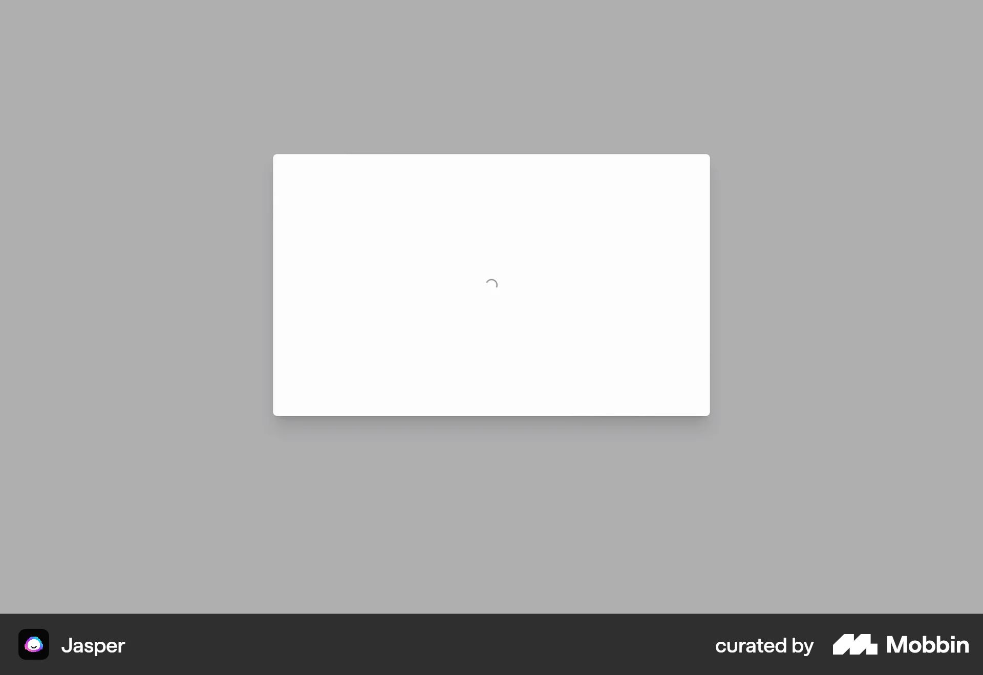 Onboarding on Jasper (web) screen 10