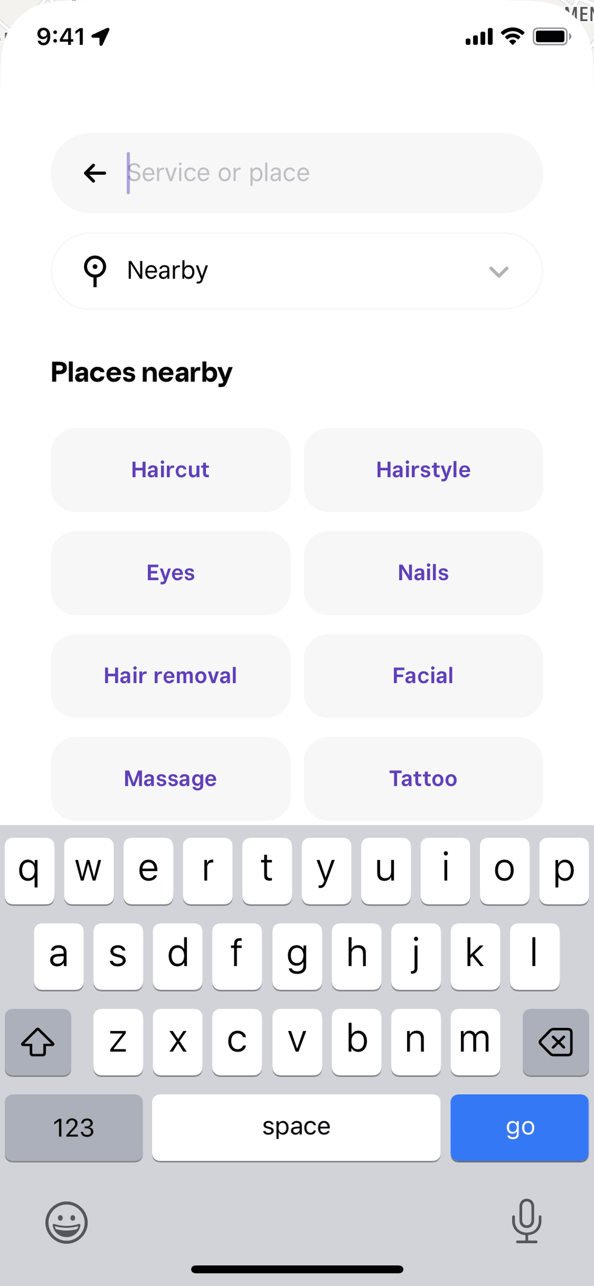 Square Go iOS Lifestyle interface screenshot 11