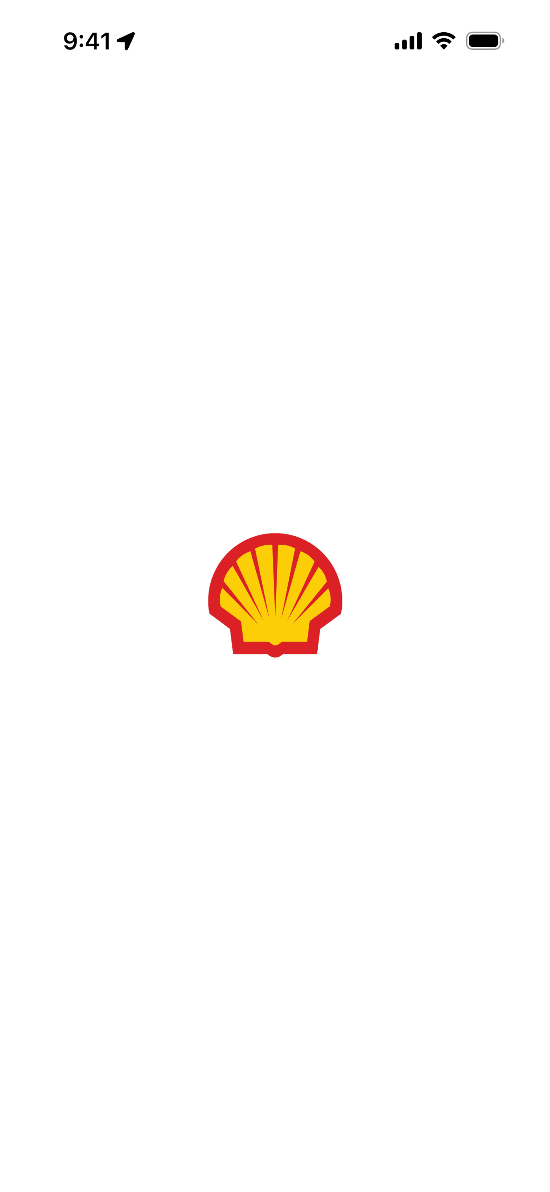 Shell iOS Maps & Navigation interface screenshot 1