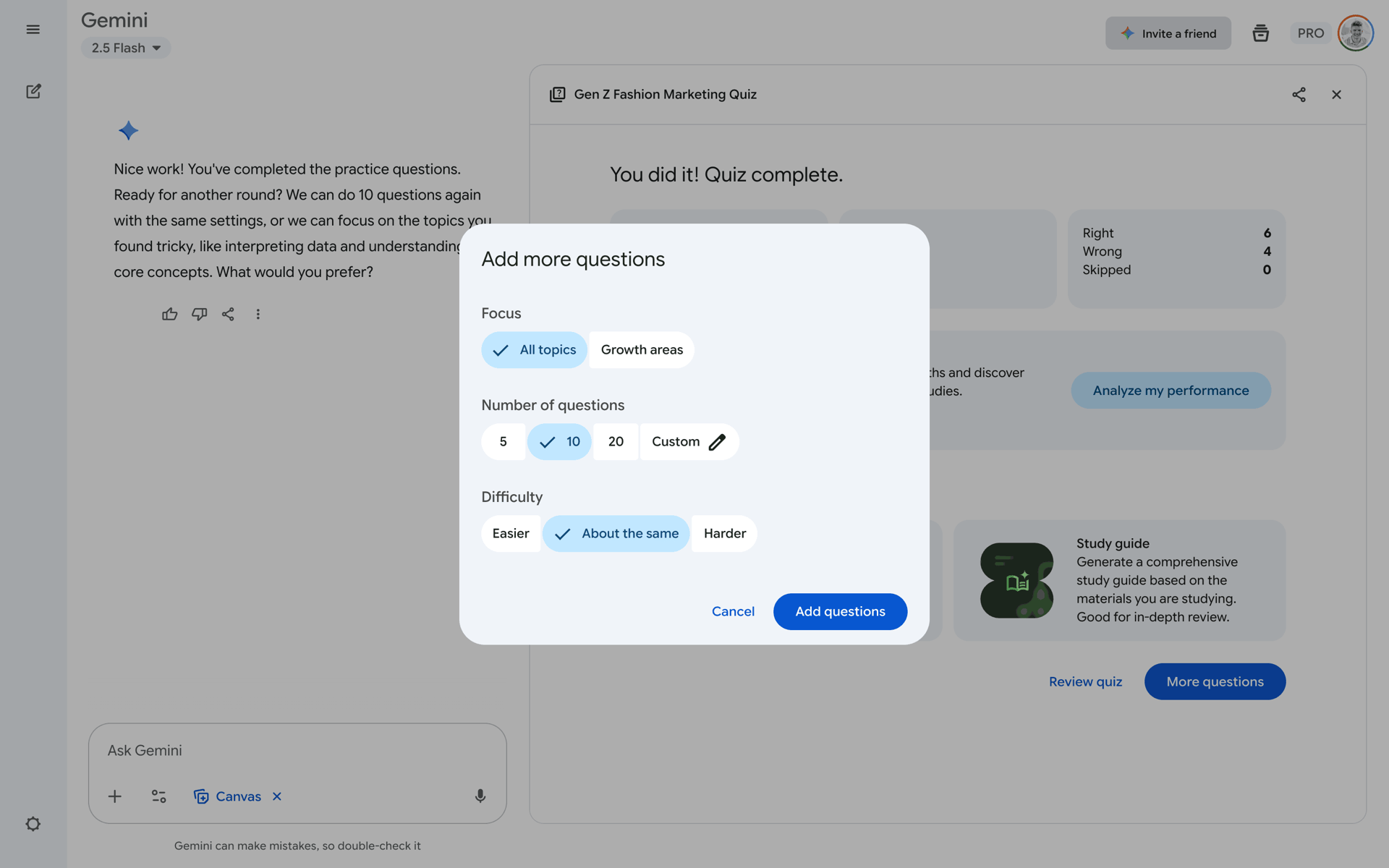 Google Gemini Web AI interface screenshot 13