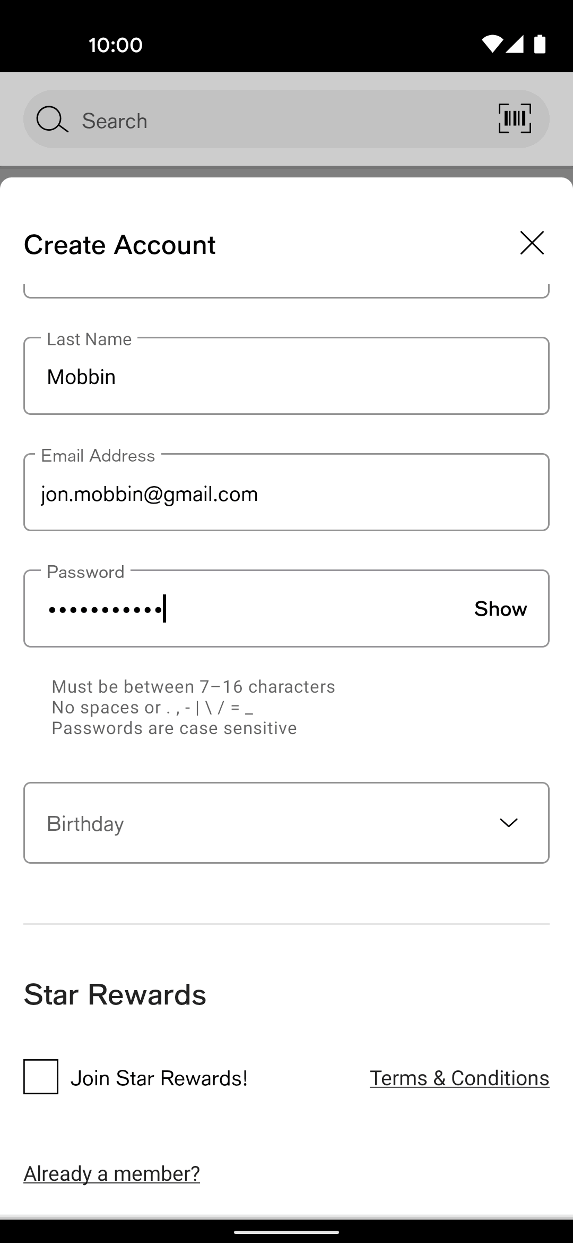 Macy's Android Shopping interface screenshot 8