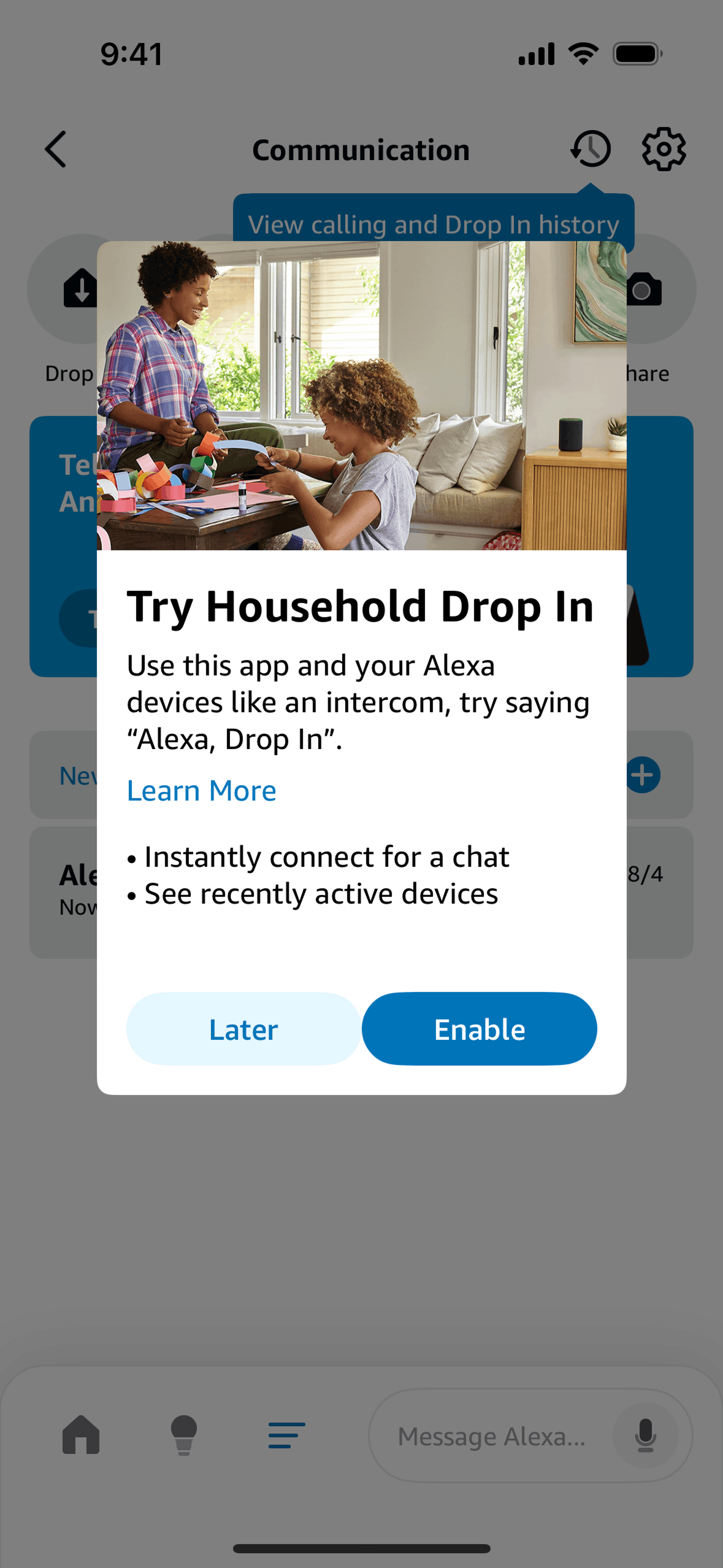 Amazon Alexa iOS Lifestyle interface screenshot 21