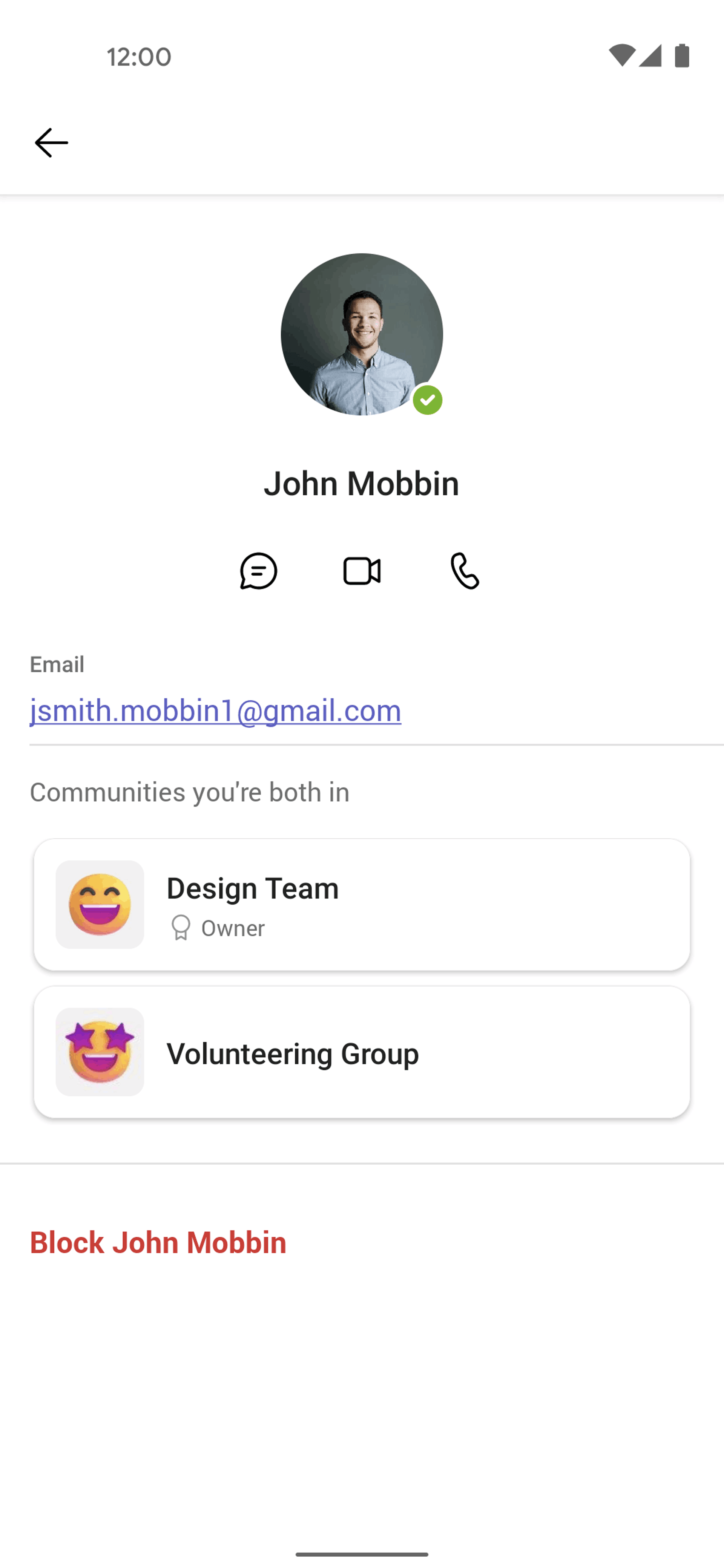 Microsoft Teams Android Business interface screenshot 8
