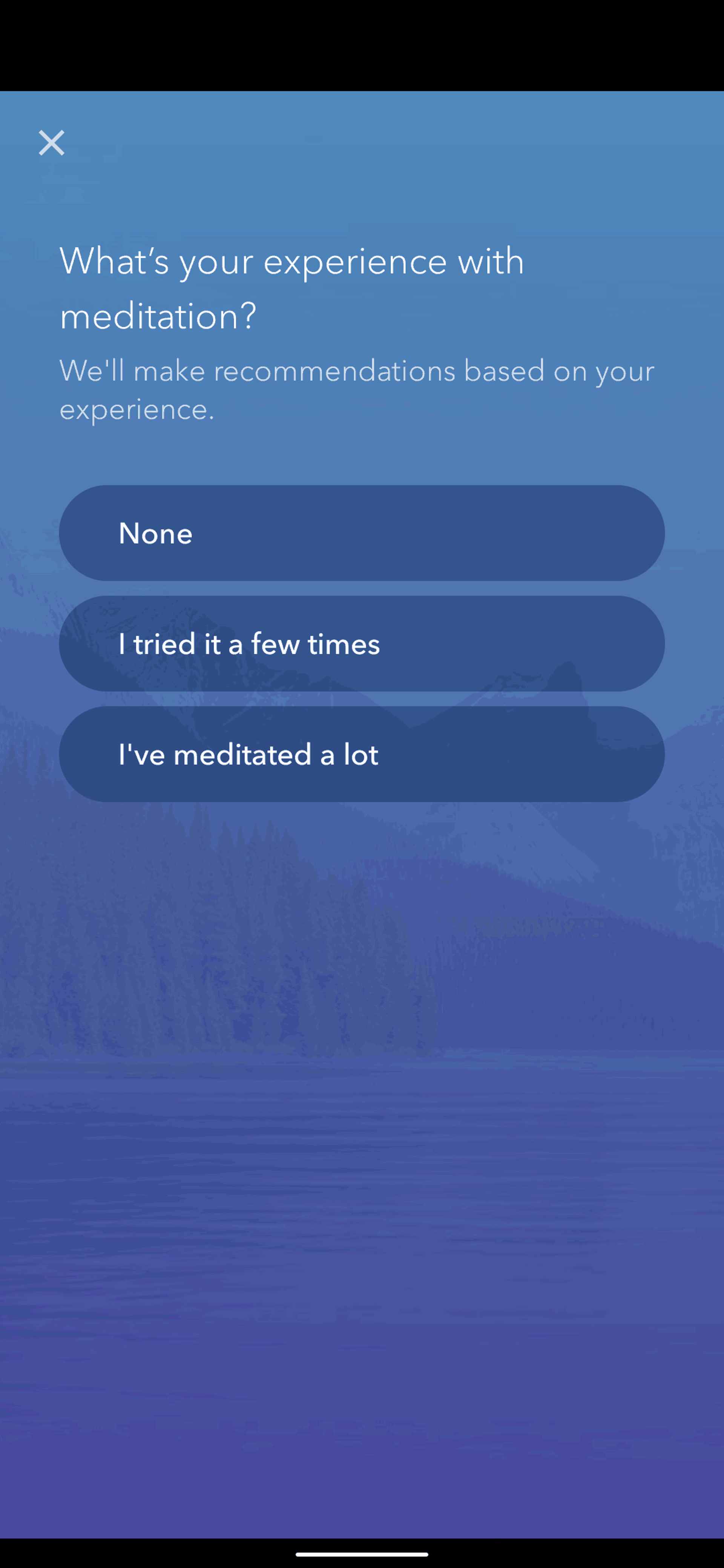 Calm Android Health & Fitness interface screenshot 12