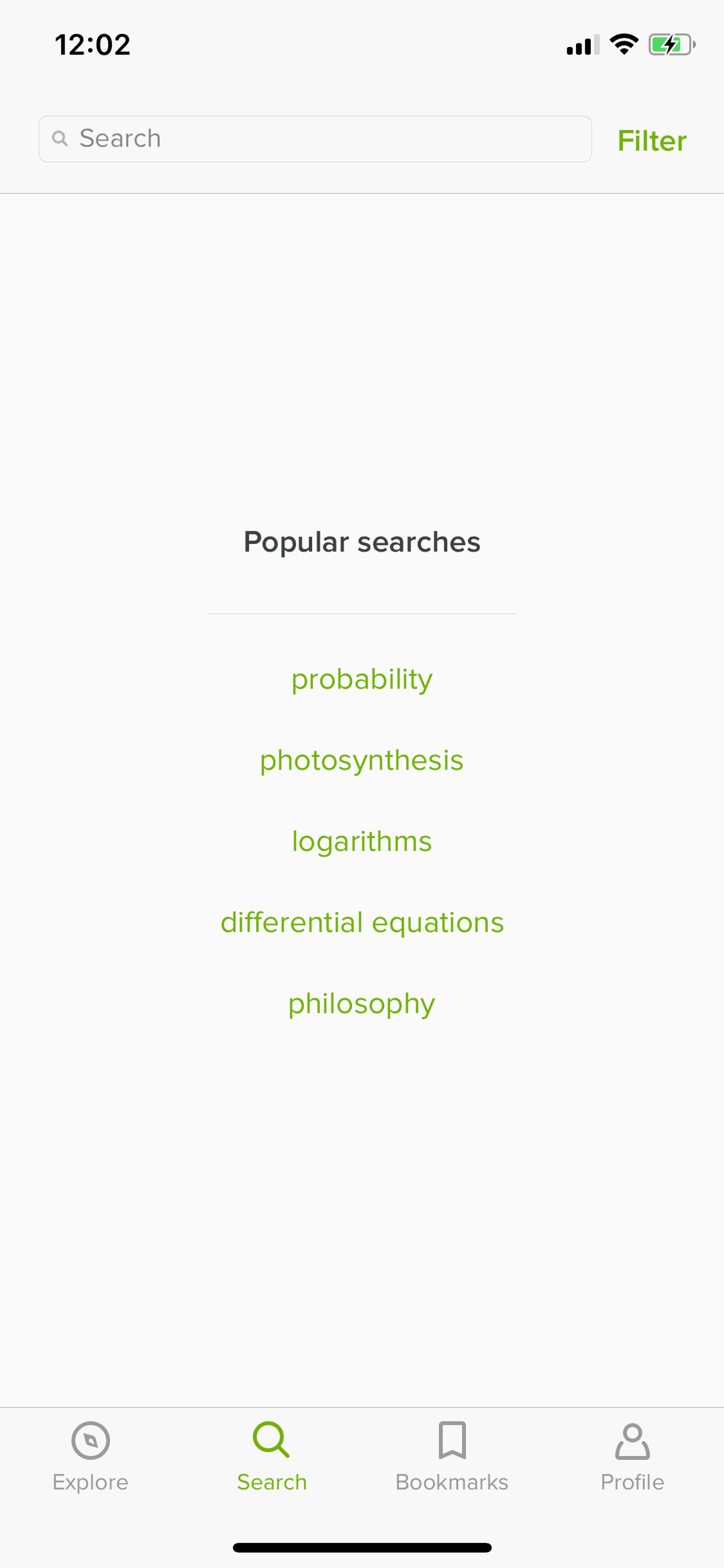 Khan Academy iOS Education interface screenshot 14