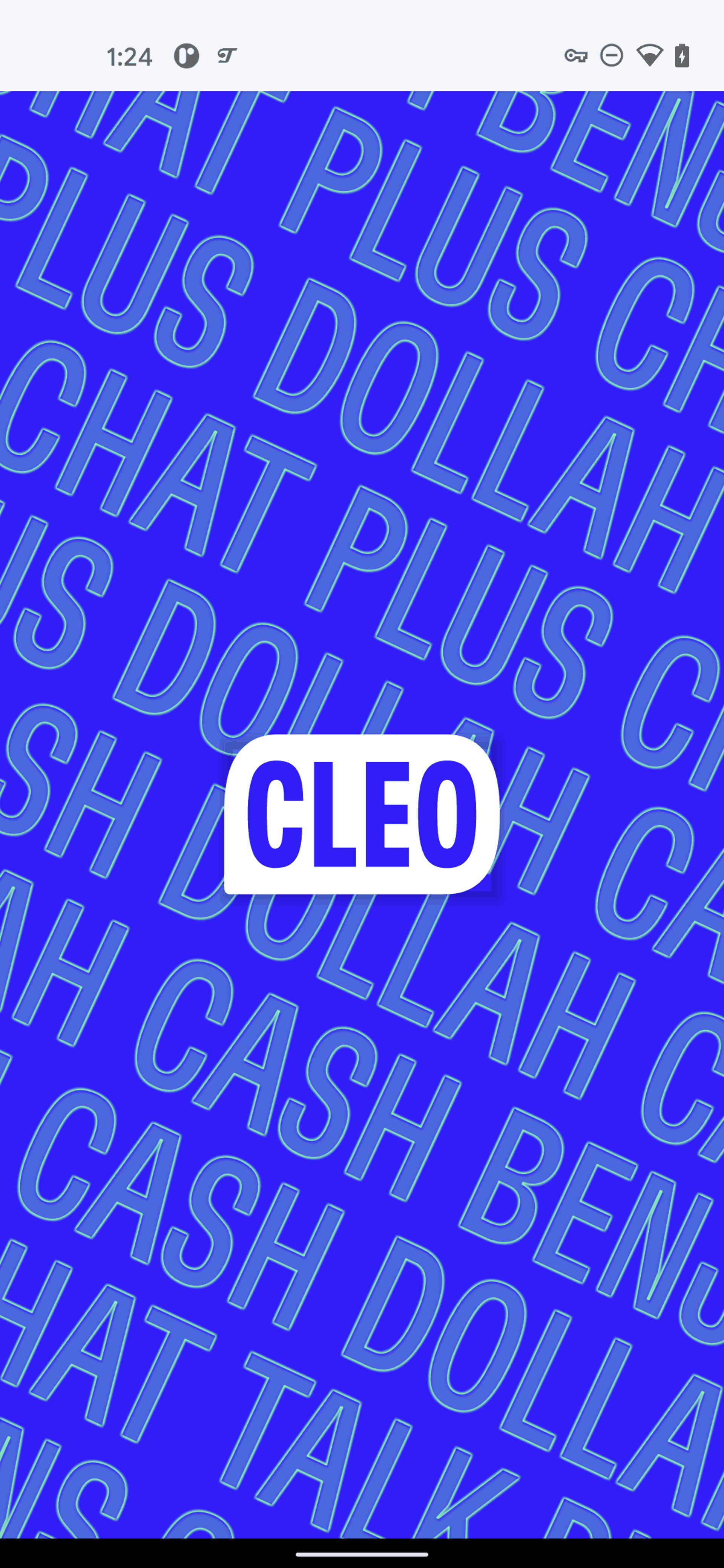 Cleo Android Finance interface screenshot 1
