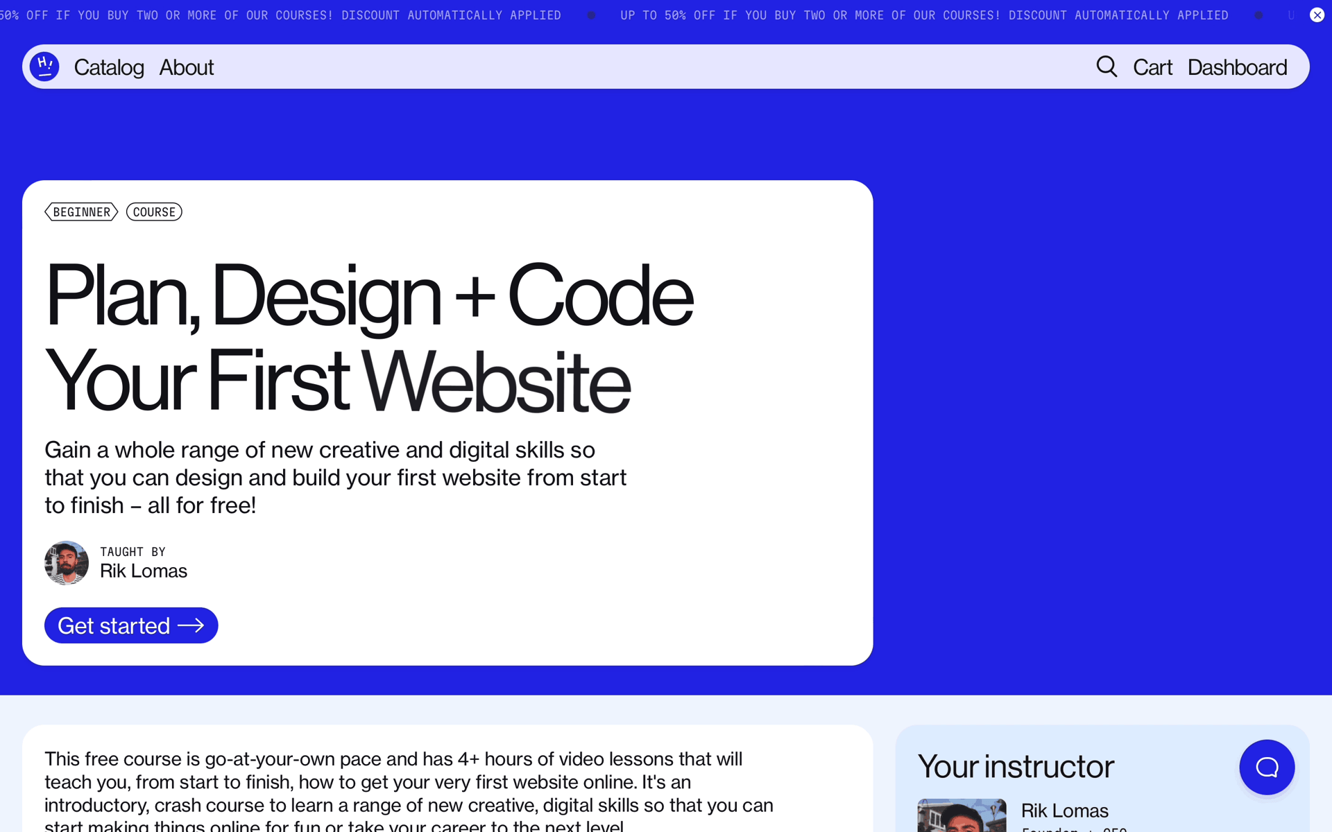 SuperHi Web Education interface screenshot 4