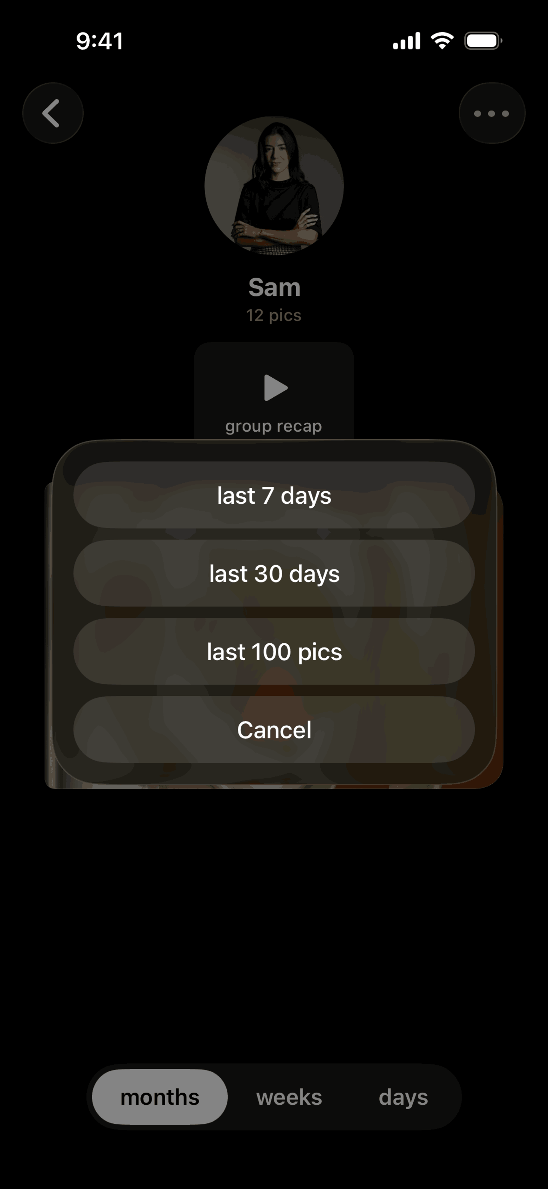 yope iOS Social Networking interface screenshot 22