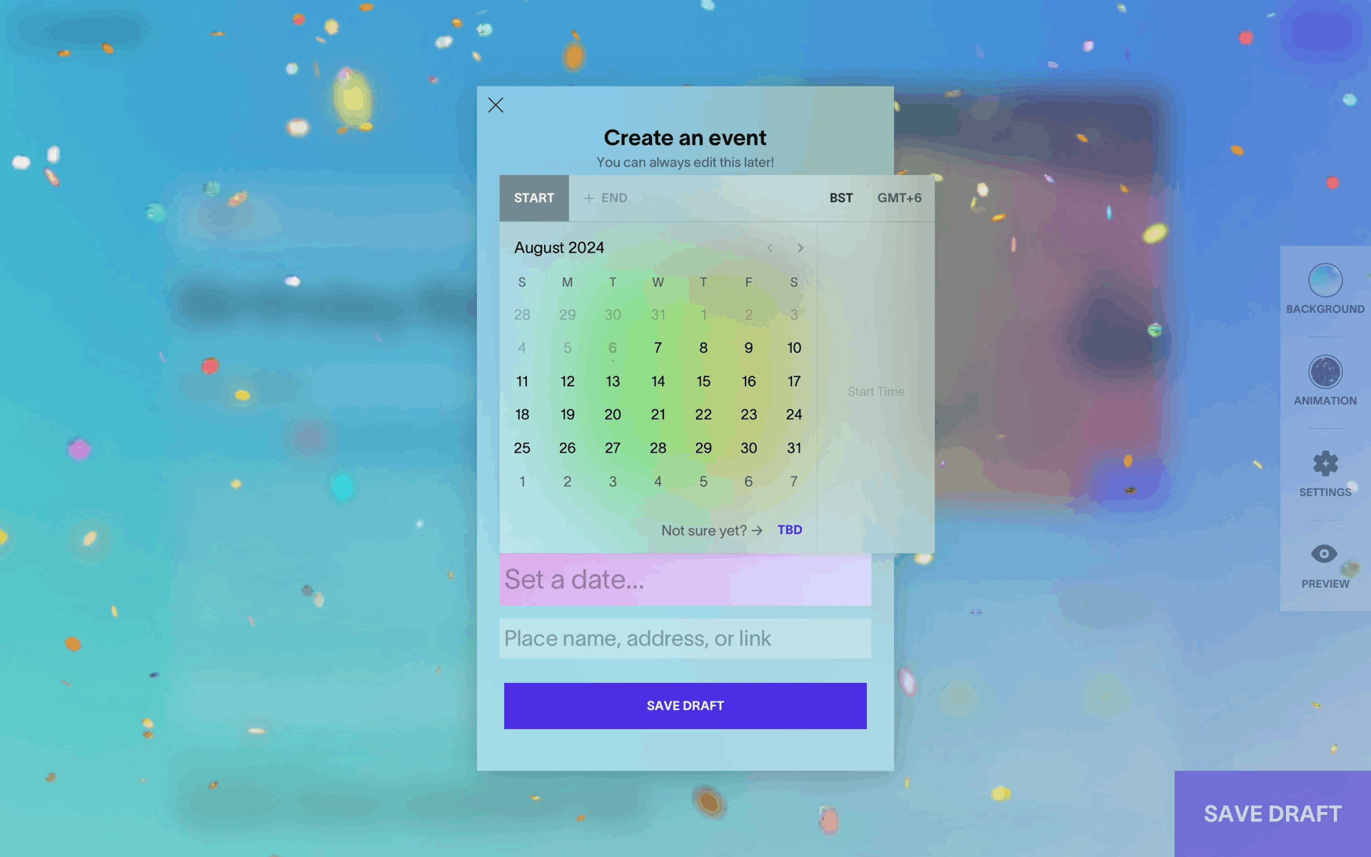 Partiful Web Lifestyle interface screenshot 11