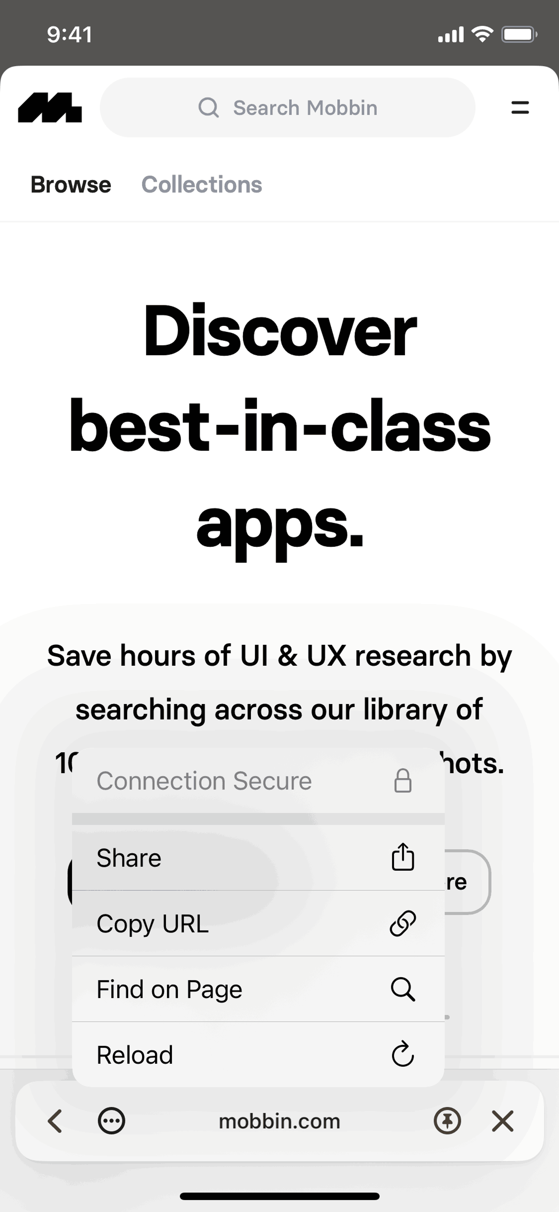 Arc Sidebar Sync iOS Utilities interface screenshot 9