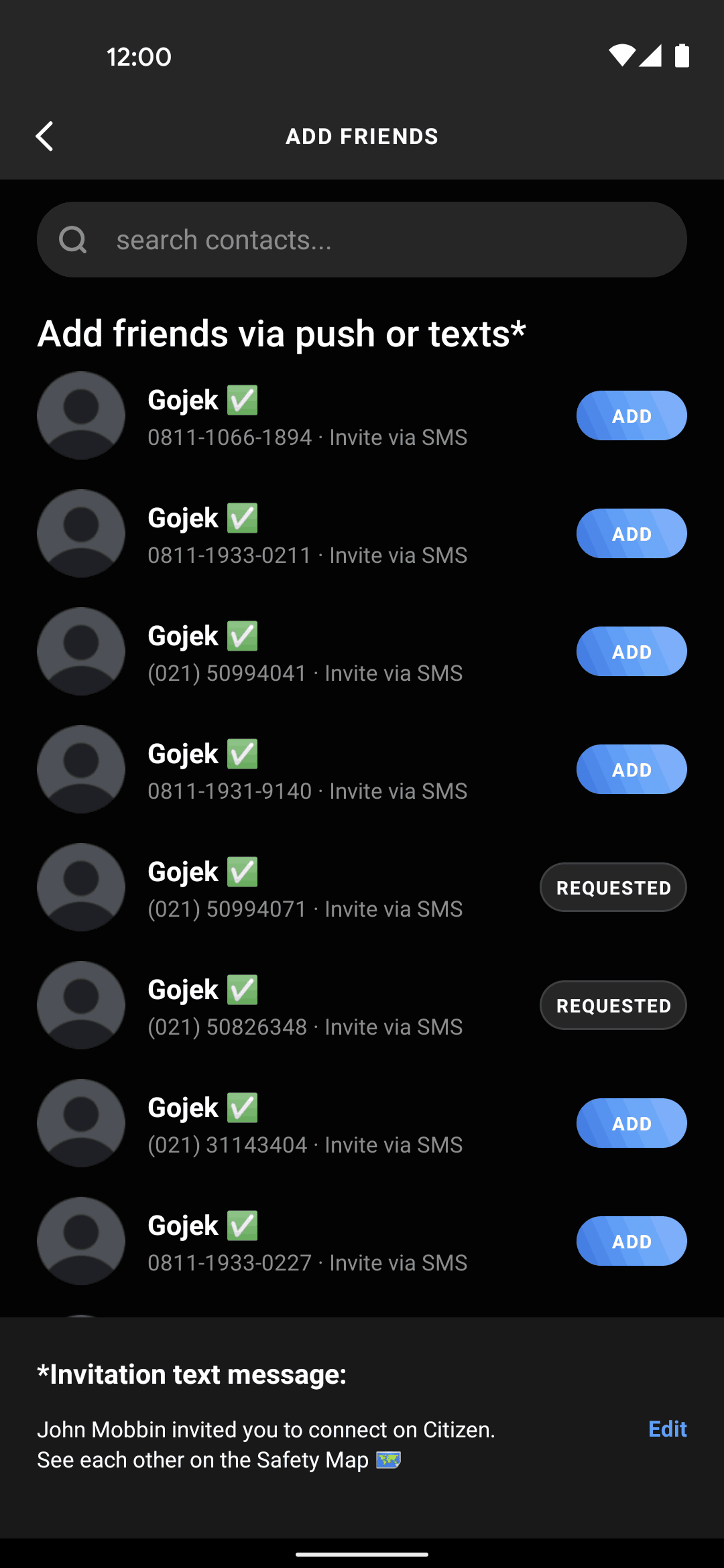 Citizen Android News interface screenshot 22