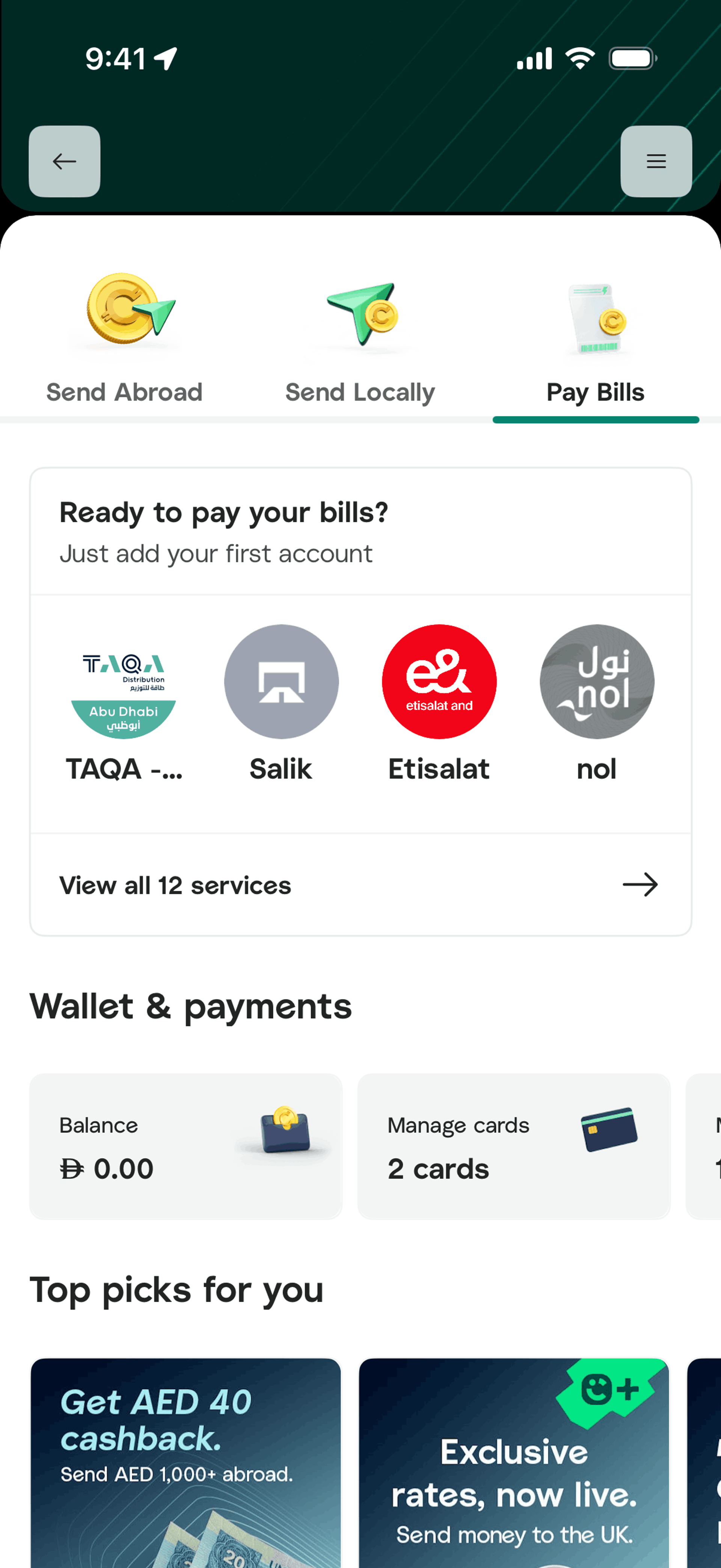Careem iOS Travel & Transportation interface screenshot 3