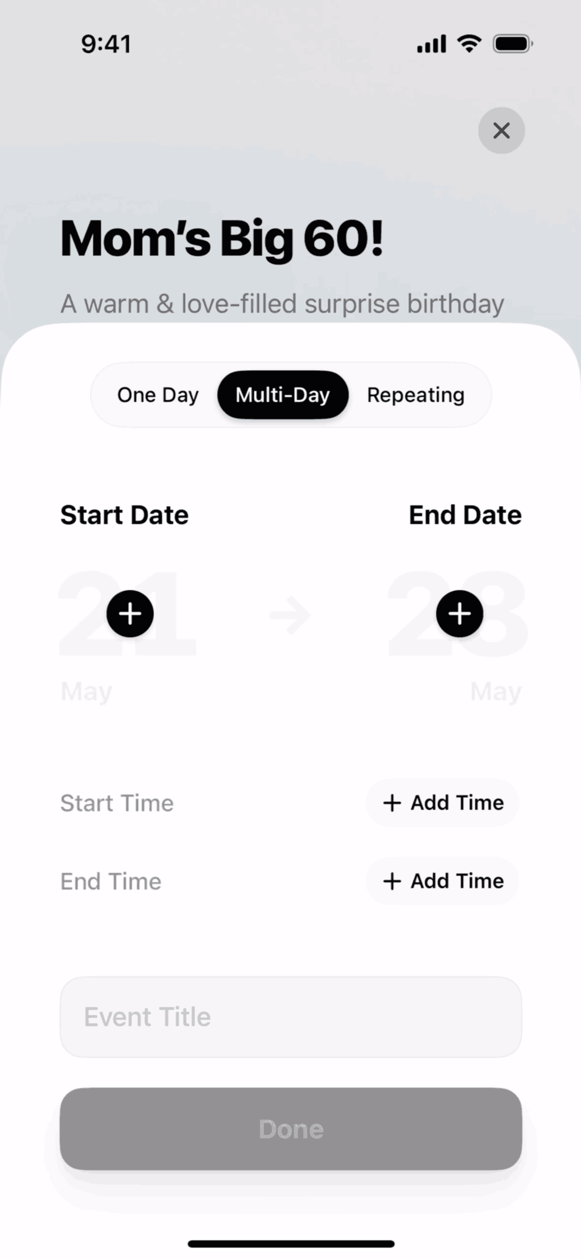 Canopi iOS Collaboration interface screenshot 6