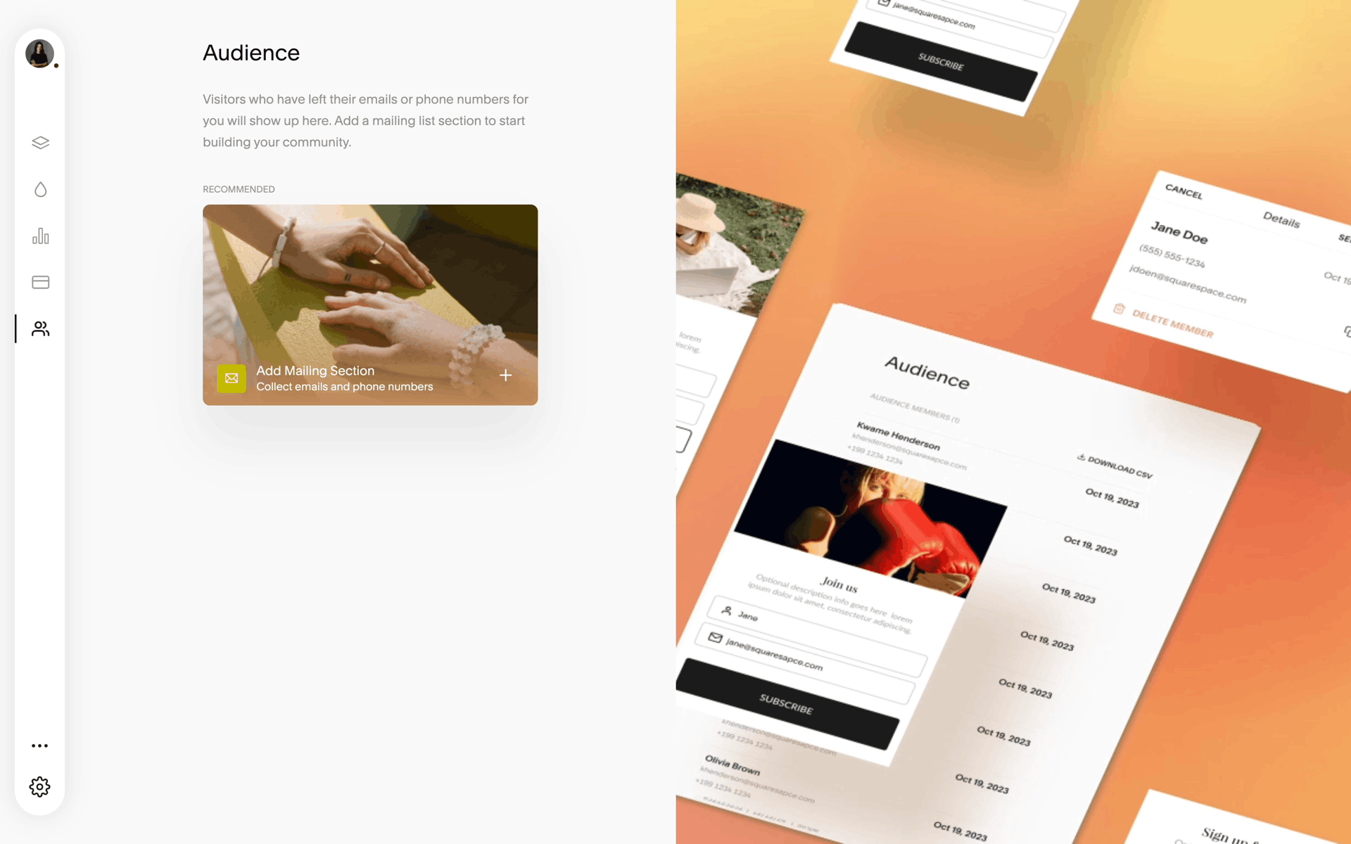 Biosites Web Business interface screenshot 12