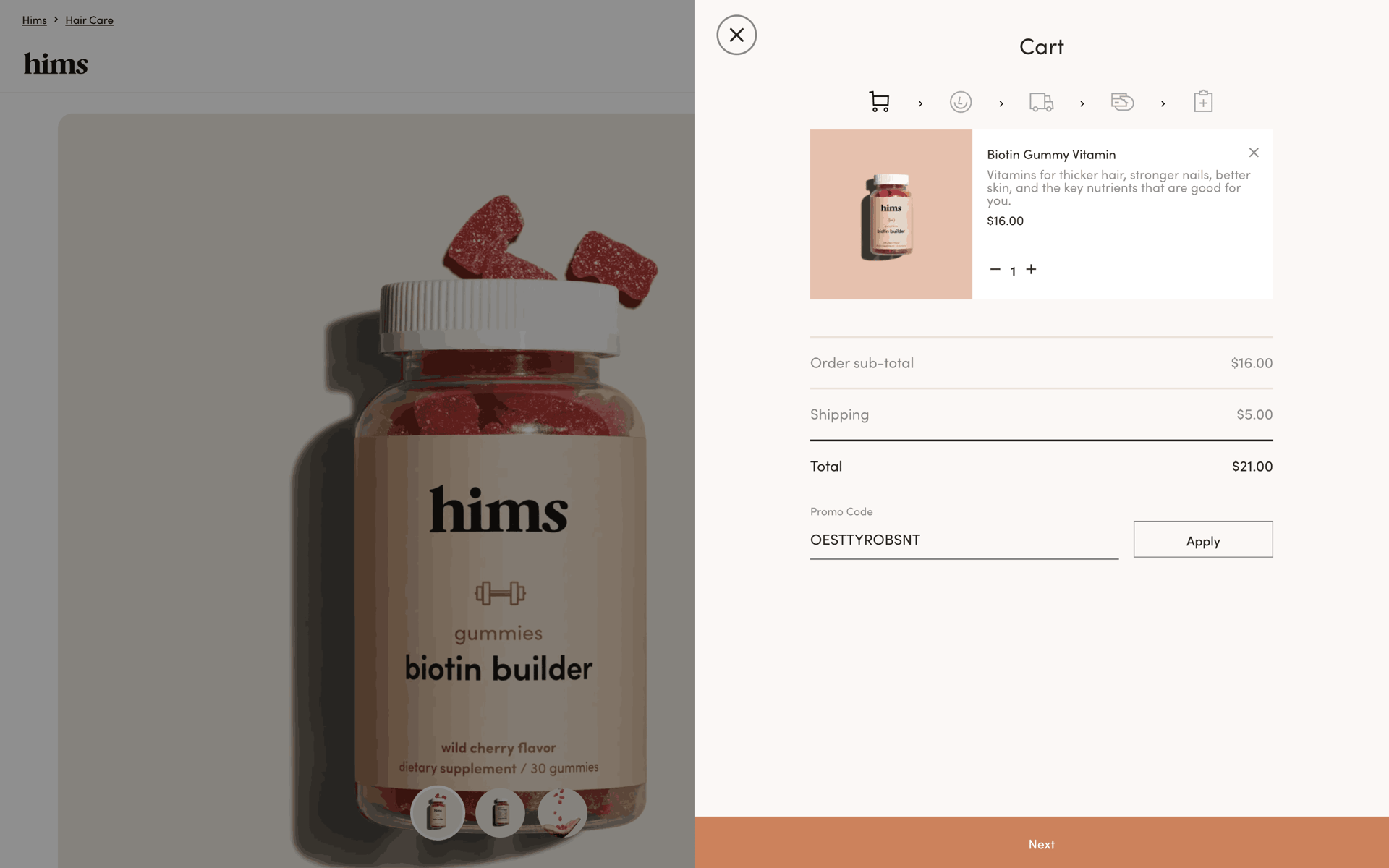 Hims Web Medical interface screenshot 14