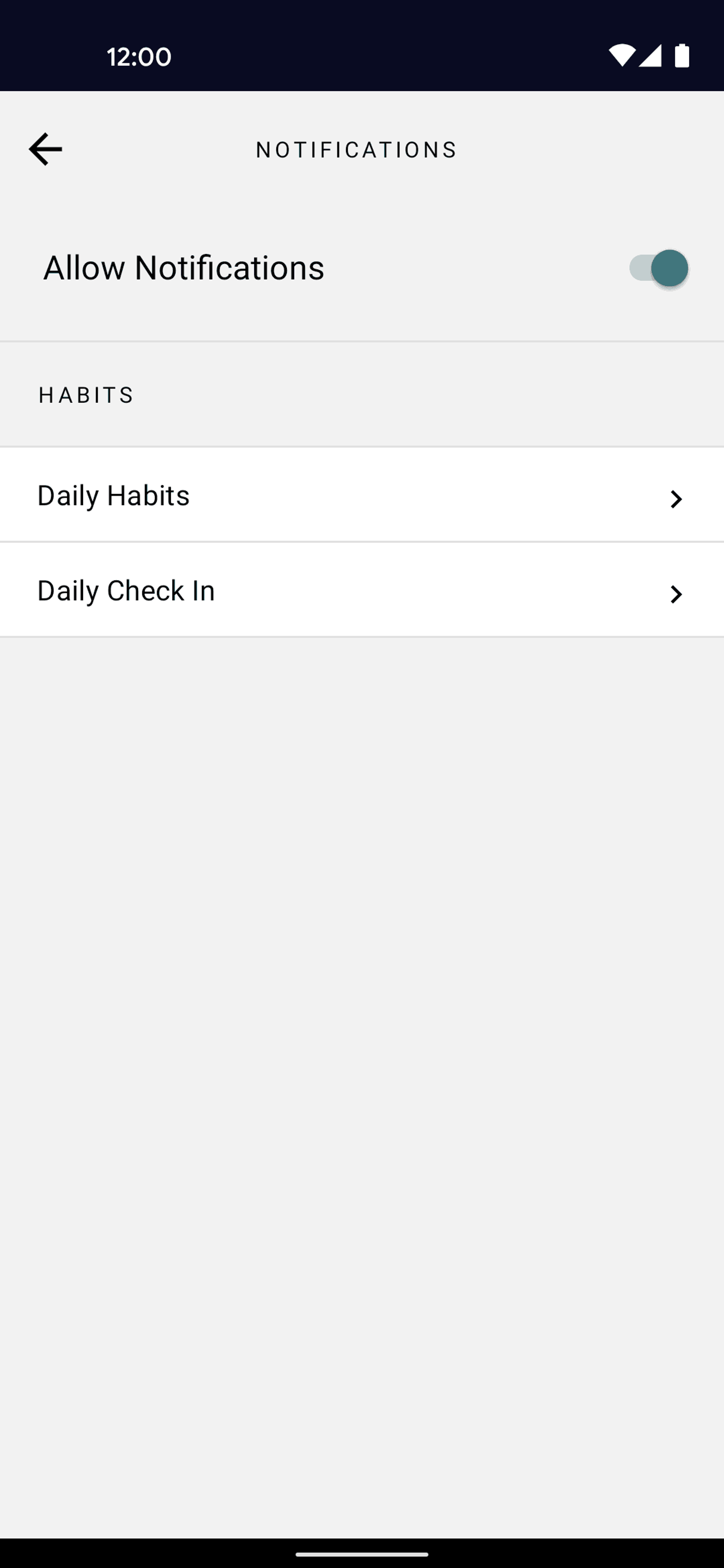 Wysa Android AI interface screenshot 6