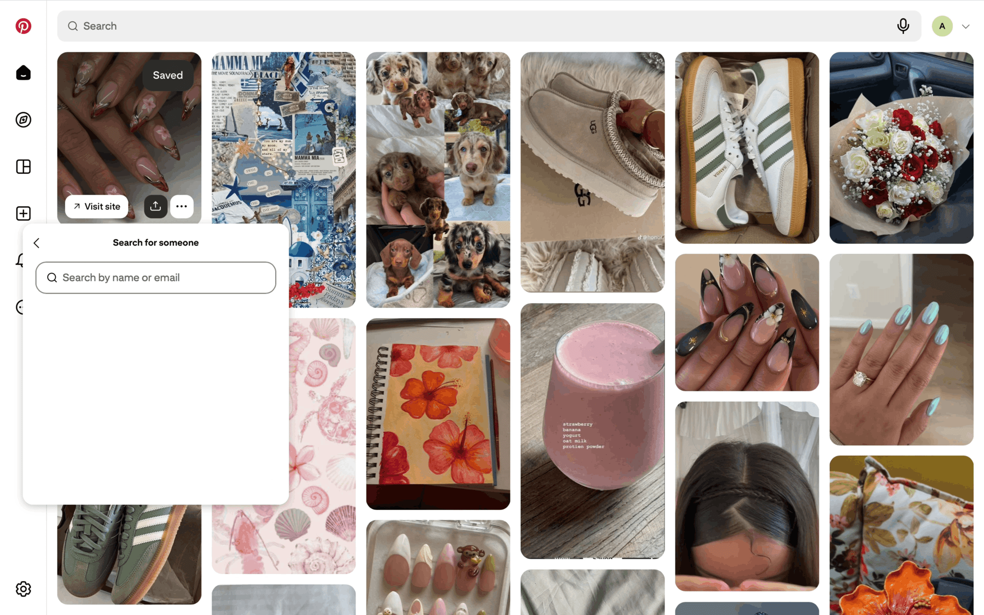 Pinterest Web Photo & Video interface screenshot 12
