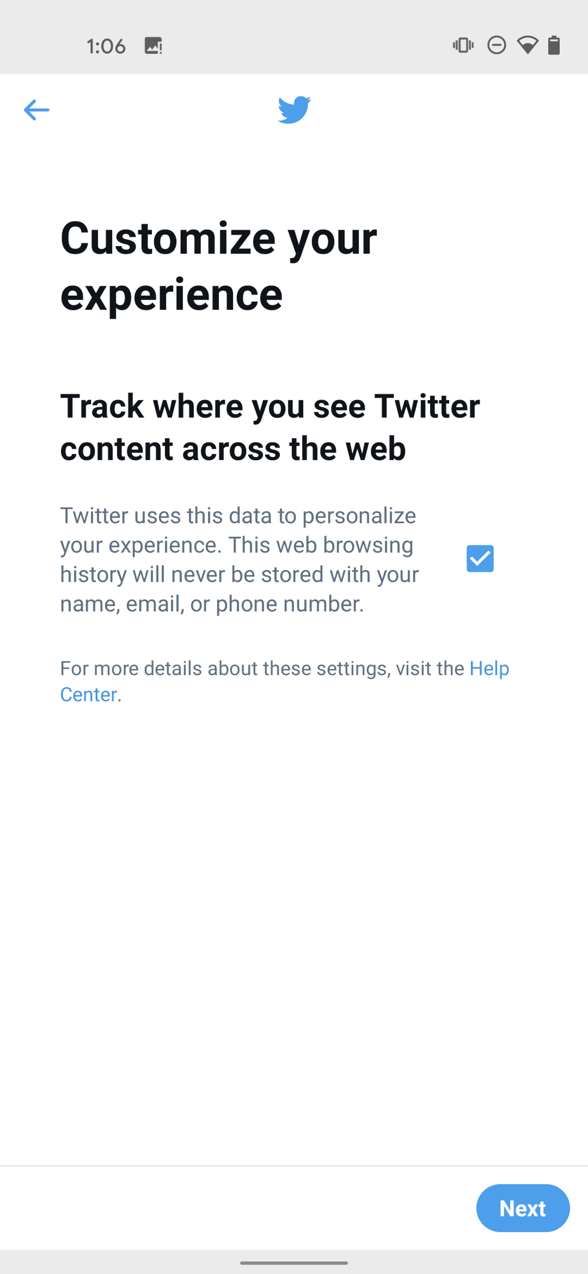 Twitter Android Social Networking interface screenshot 6