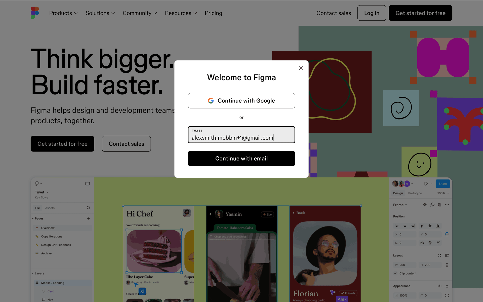 Figma Web Collaboration interface screenshot 4