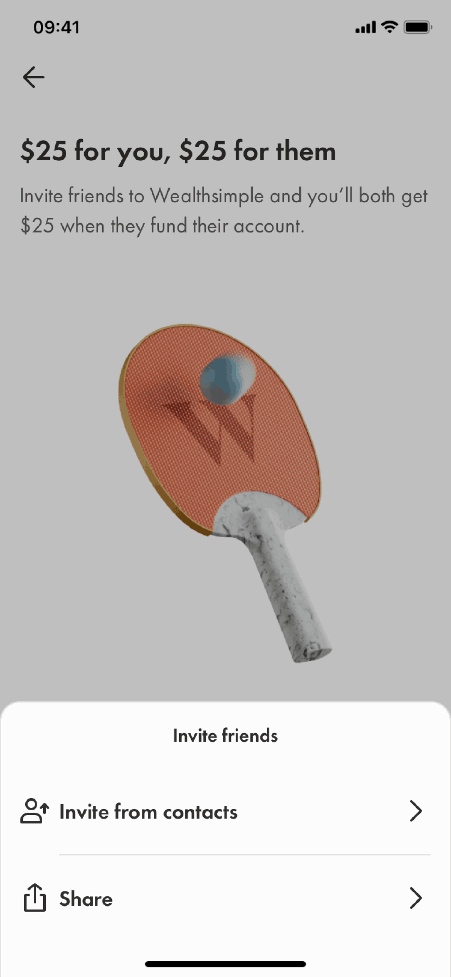 Wealthsimple iOS Finance interface screenshot 14