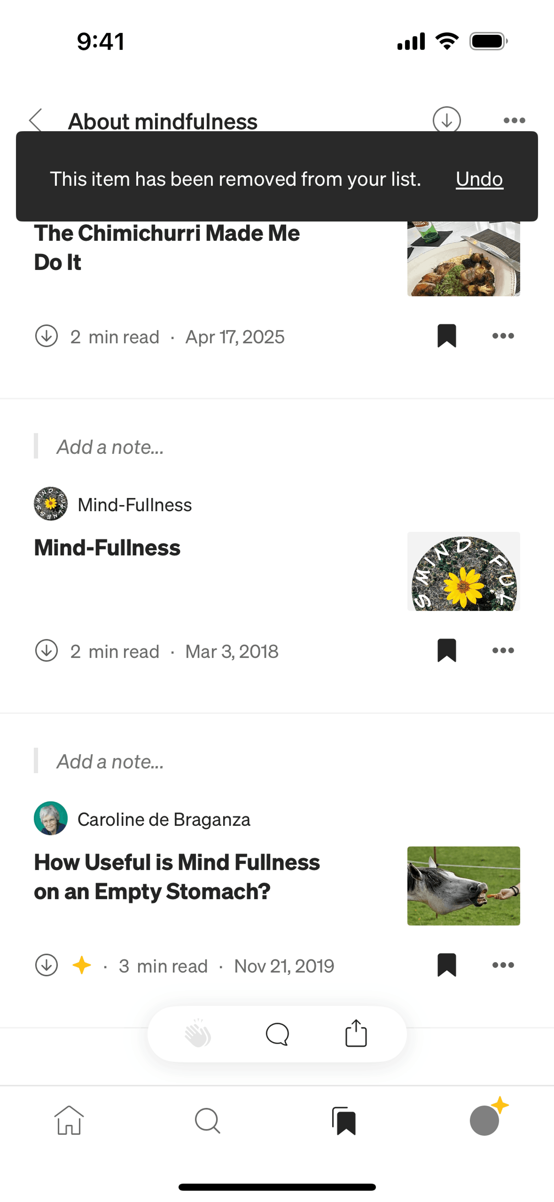 Medium iOS News interface screenshot 18
