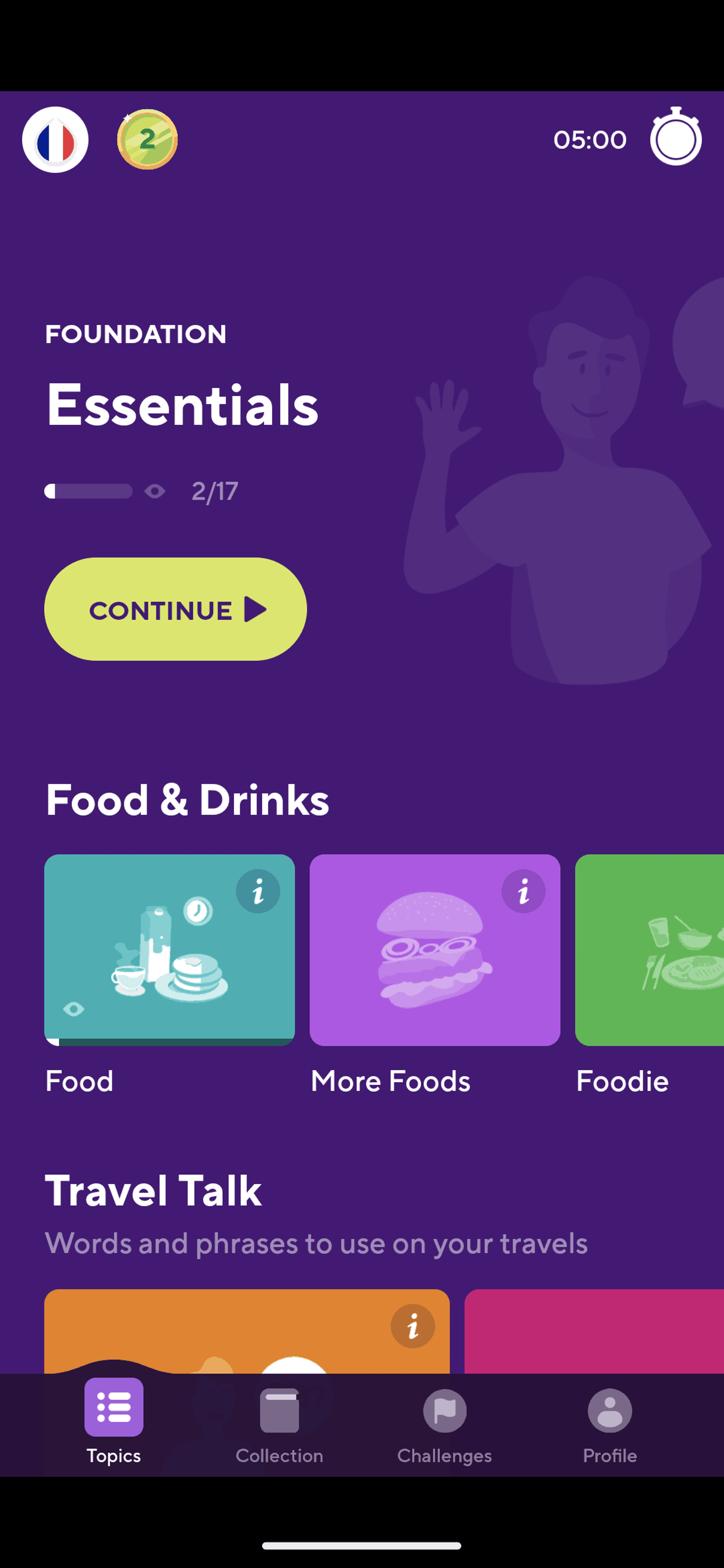 Drops Android Education interface screenshot 6