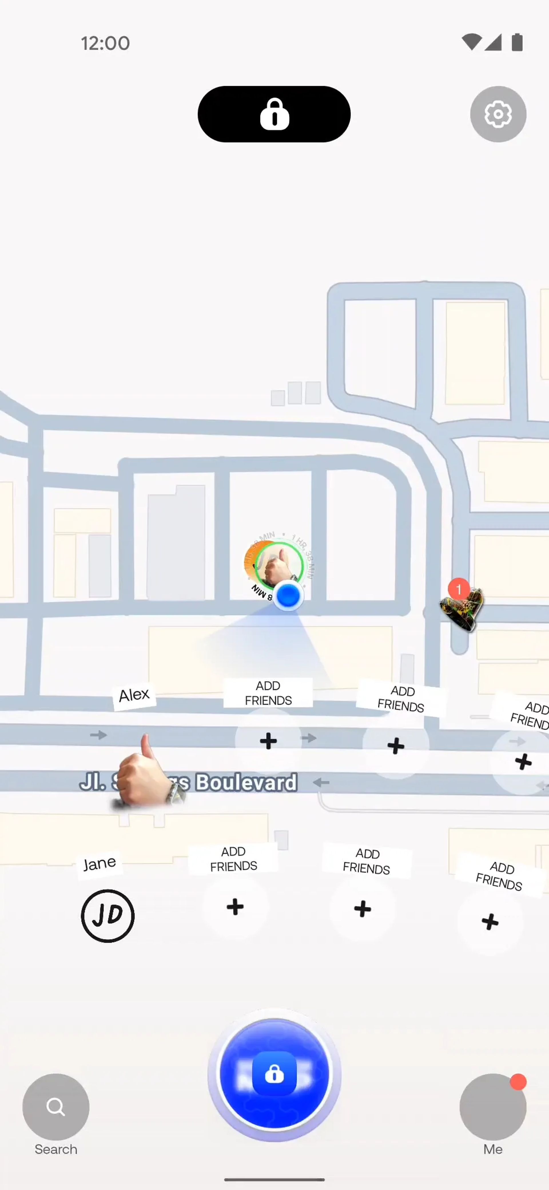Bump Android Social Networking interface screenshot 4