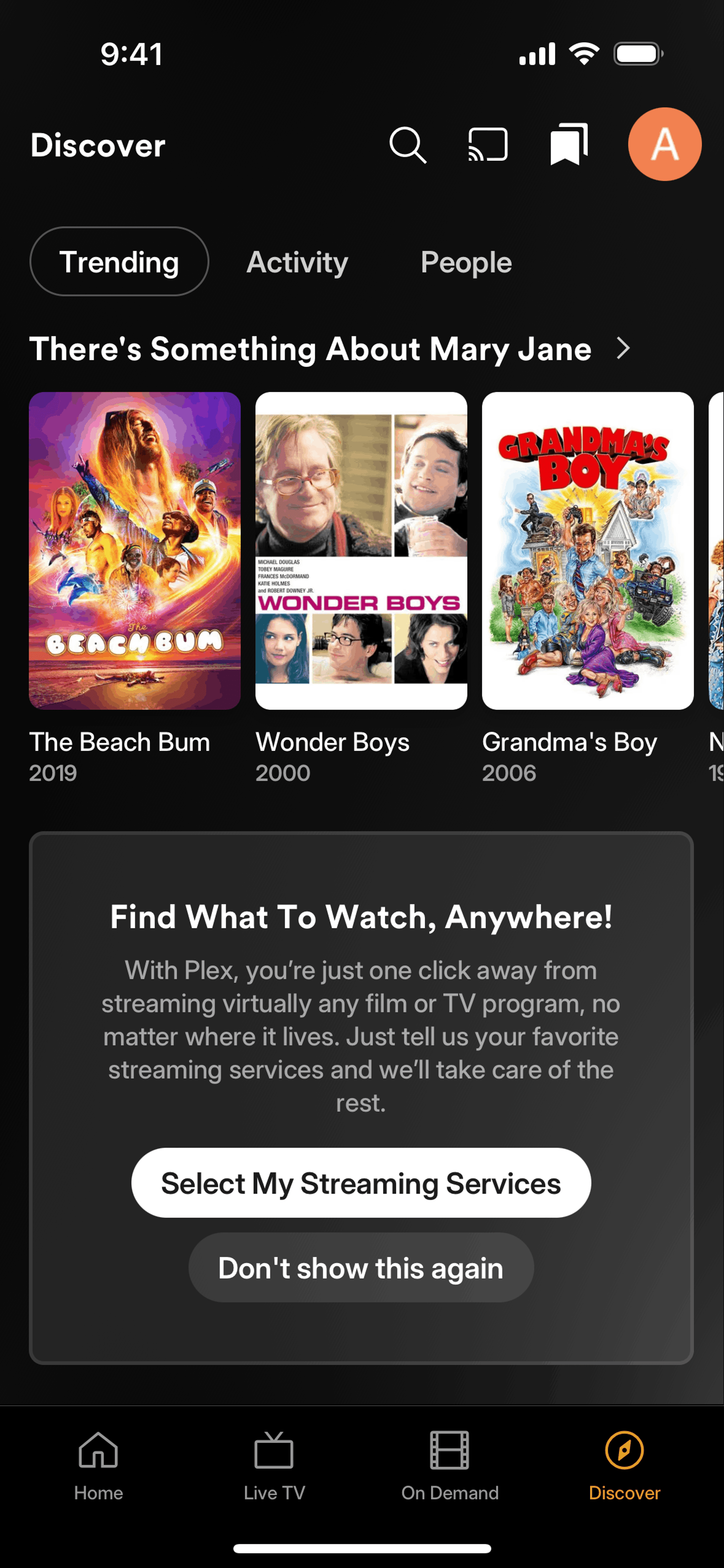 Plex iOS Entertainment interface screenshot 11